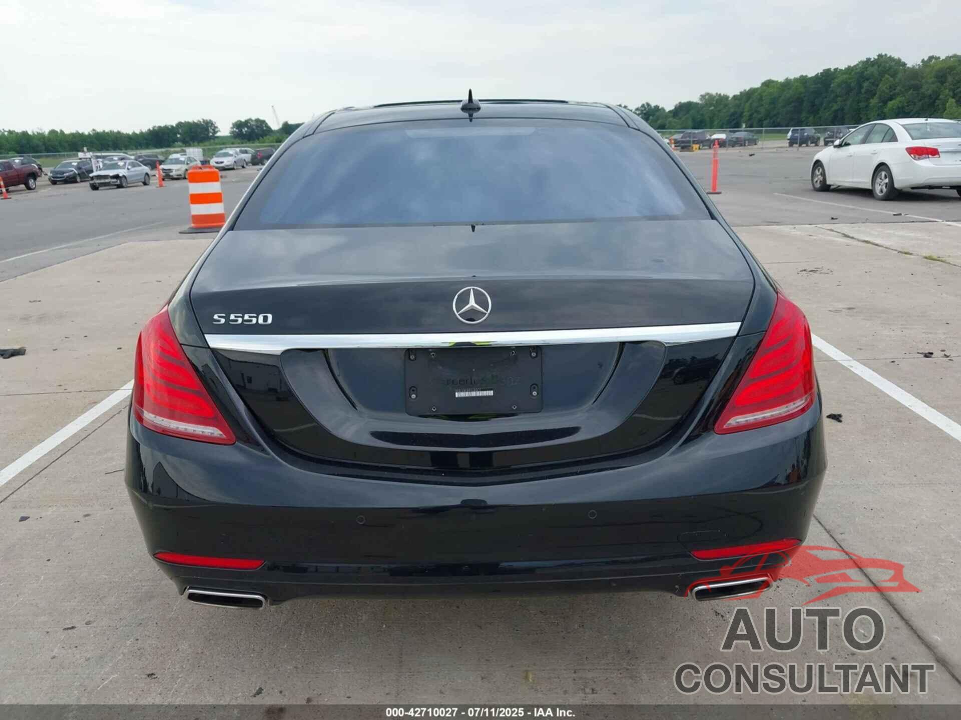 MERCEDES-BENZ S 550 2015 - WDDUG8CB7FA195211