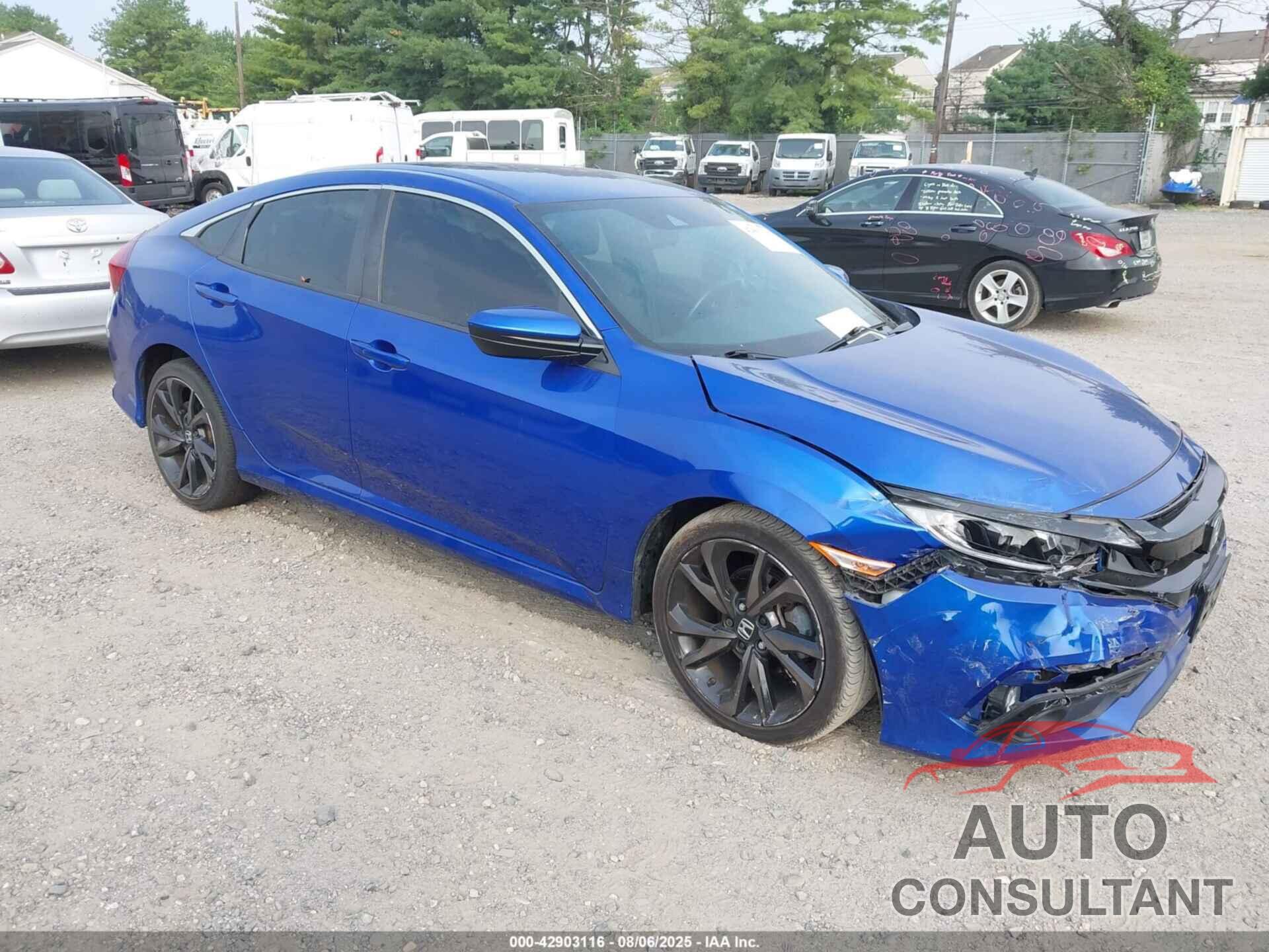 HONDA CIVIC 2019 - 2HGFC2F83KH538217