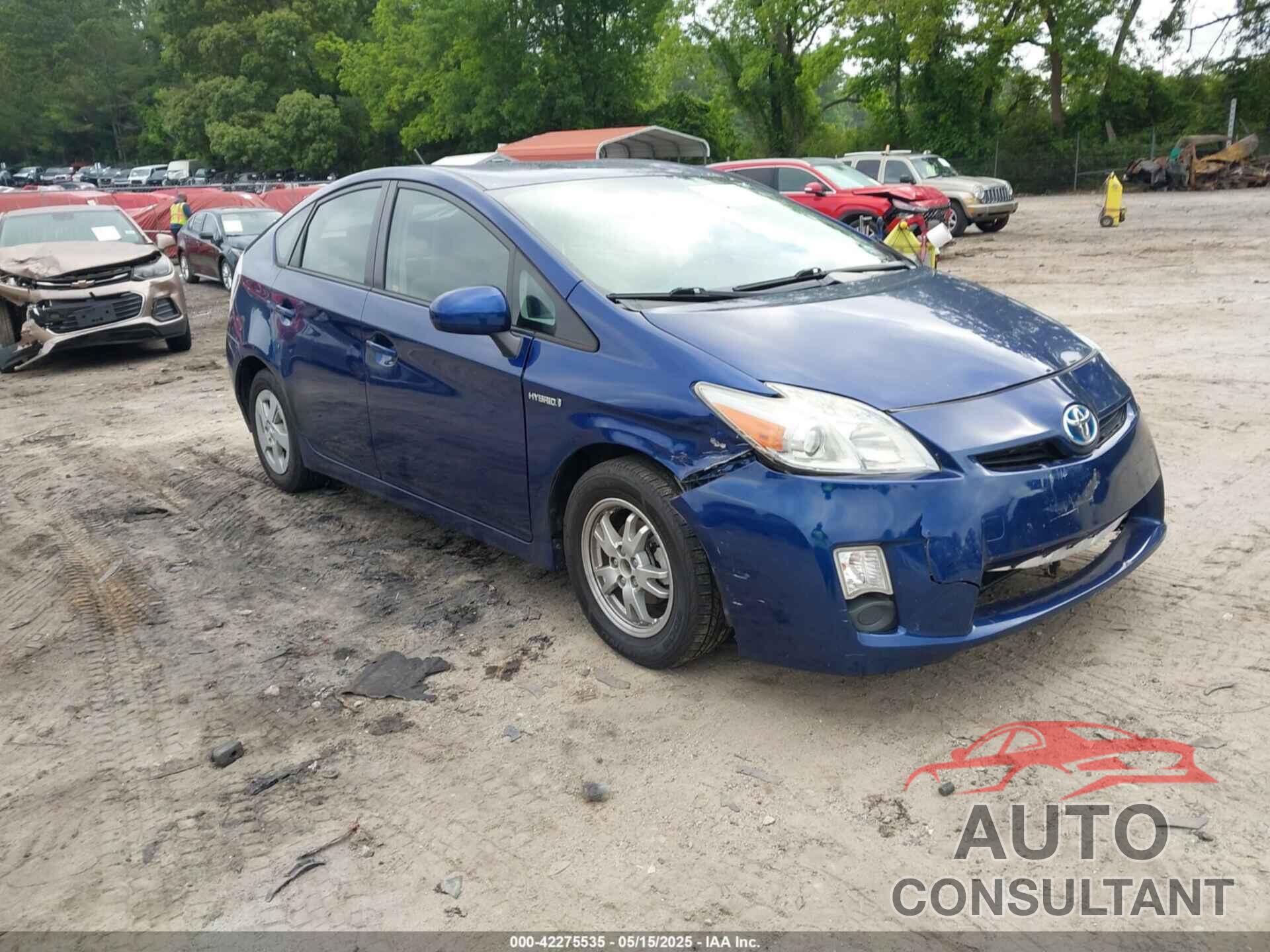 TOYOTA PRIUS 2011 - JTDKN3DU8B1471660