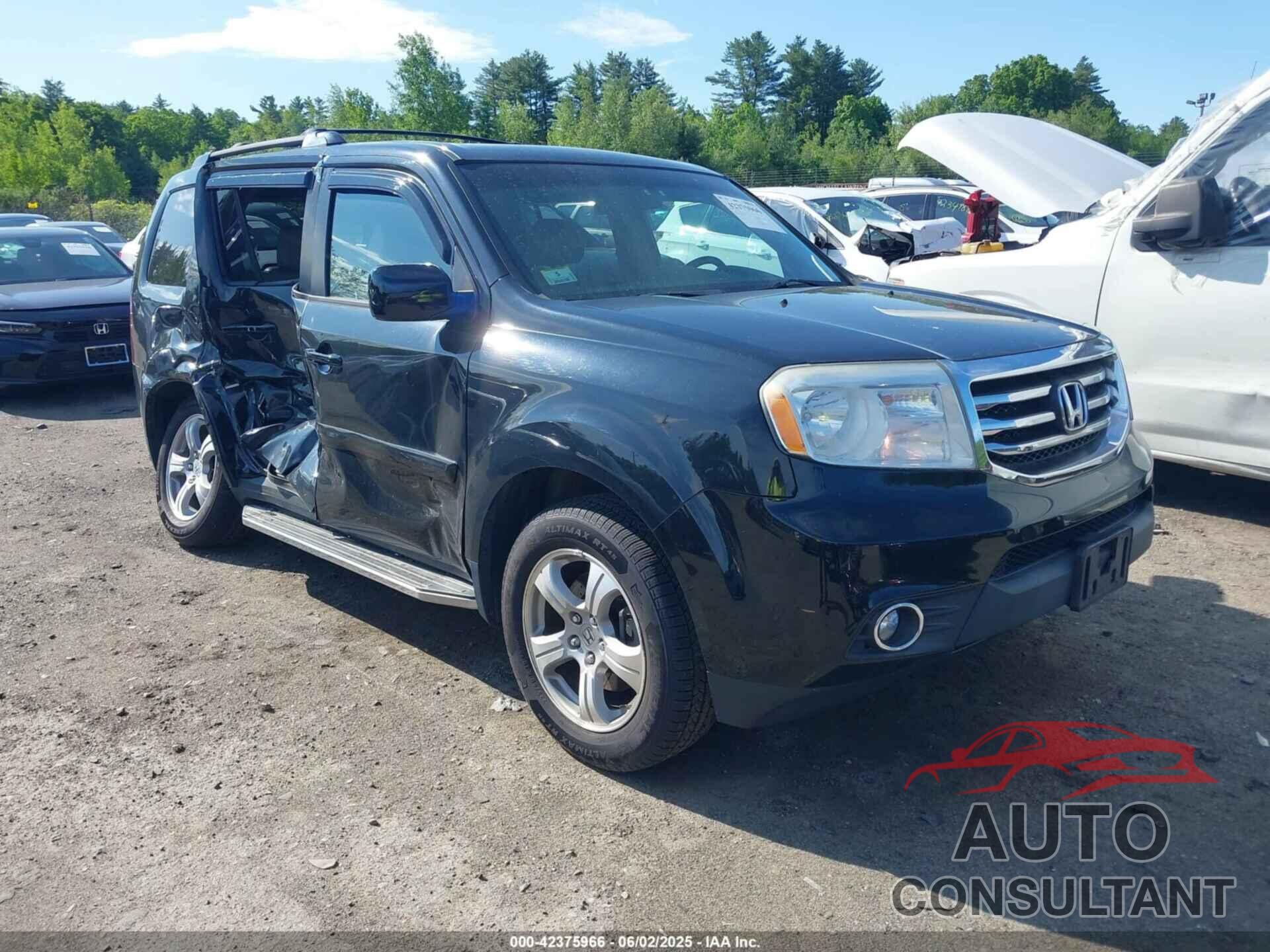 HONDA PILOT 2013 - 5FNYF4H57DB008631