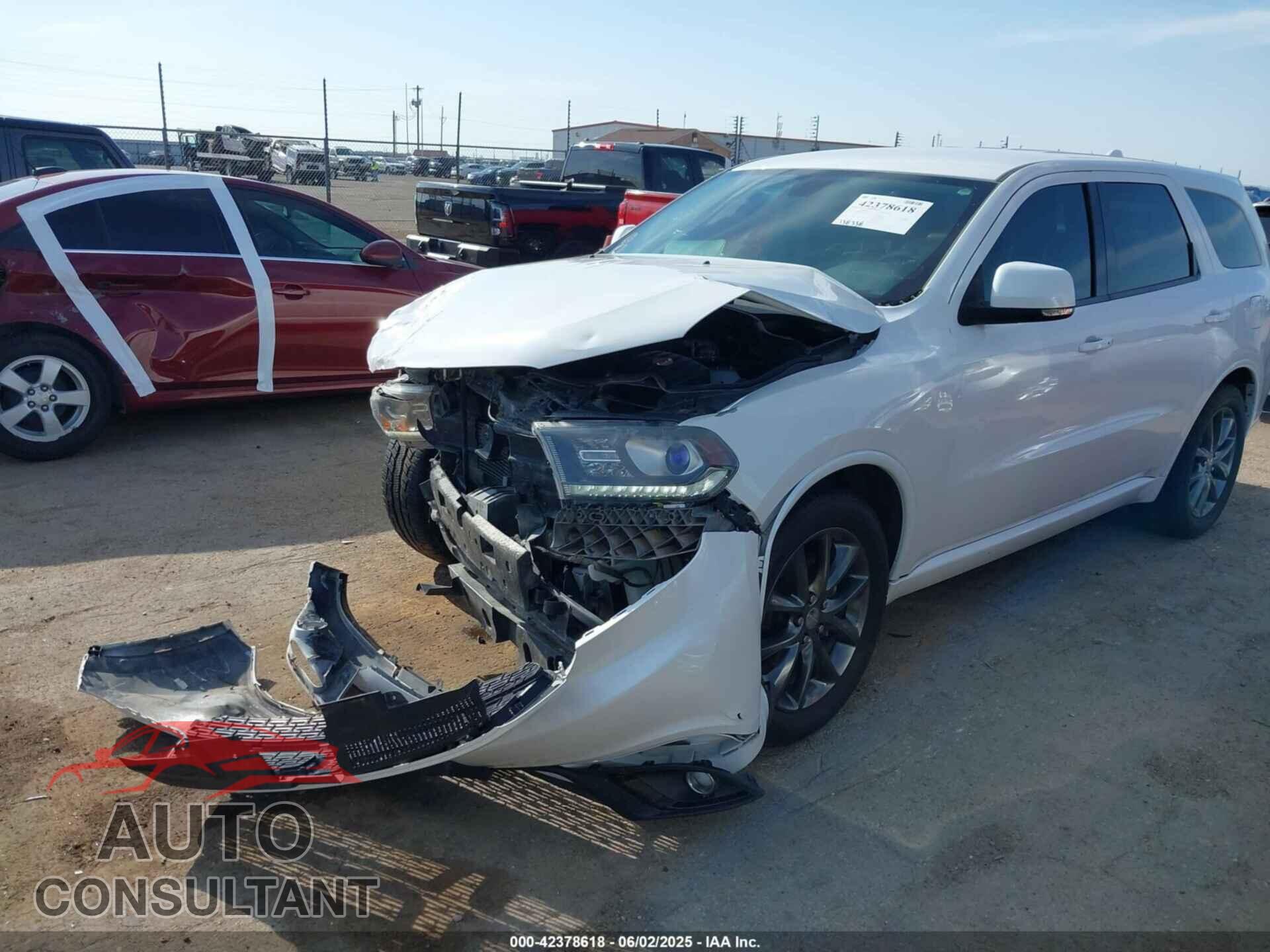 DODGE DURANGO 2017 - 1C4RDHDG2HC600790