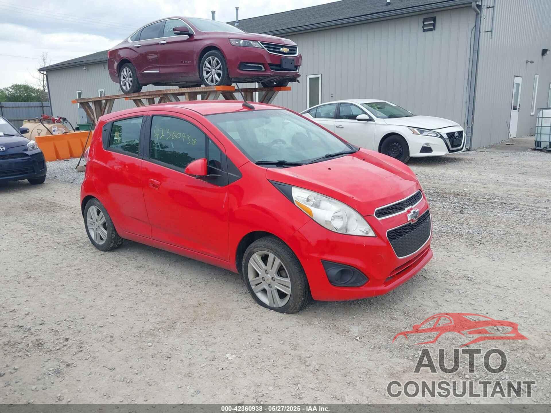 CHEVROLET SPARK 2014 - KL8CD6S92EC586327