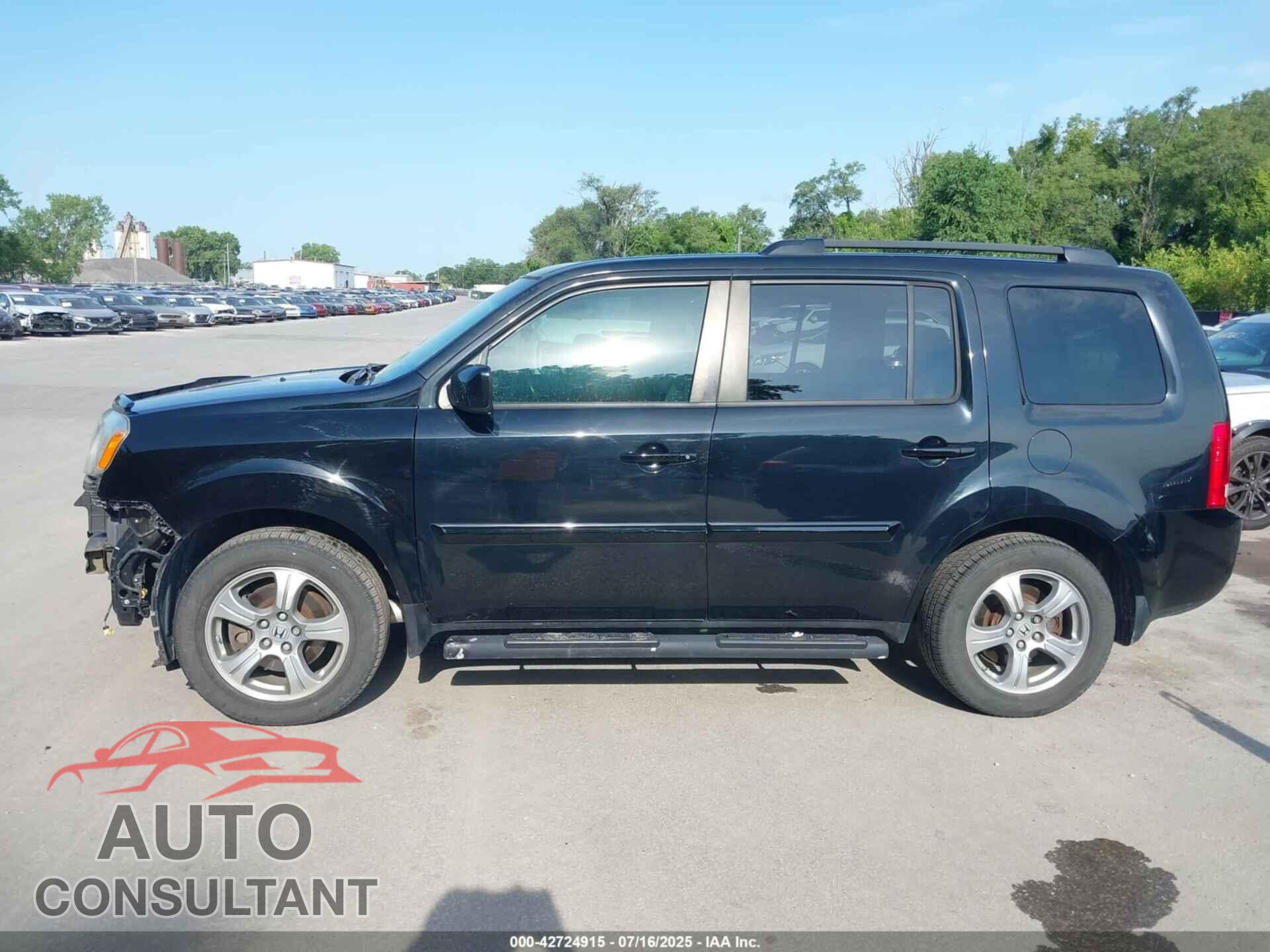 HONDA PILOT 2014 - 5FNYF4H67EB036469