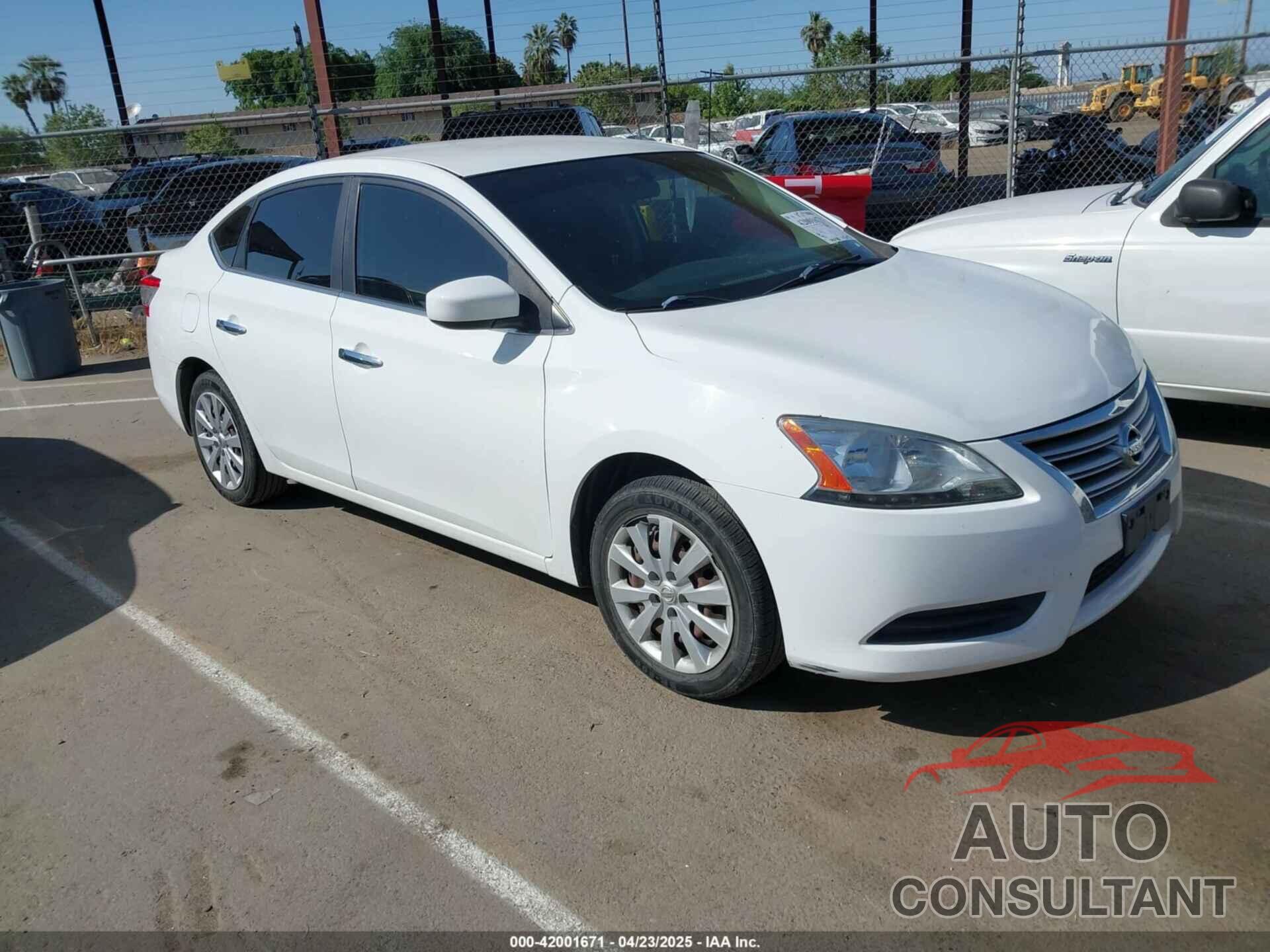 NISSAN SENTRA 2015 - 3N1AB7AP7FY334692