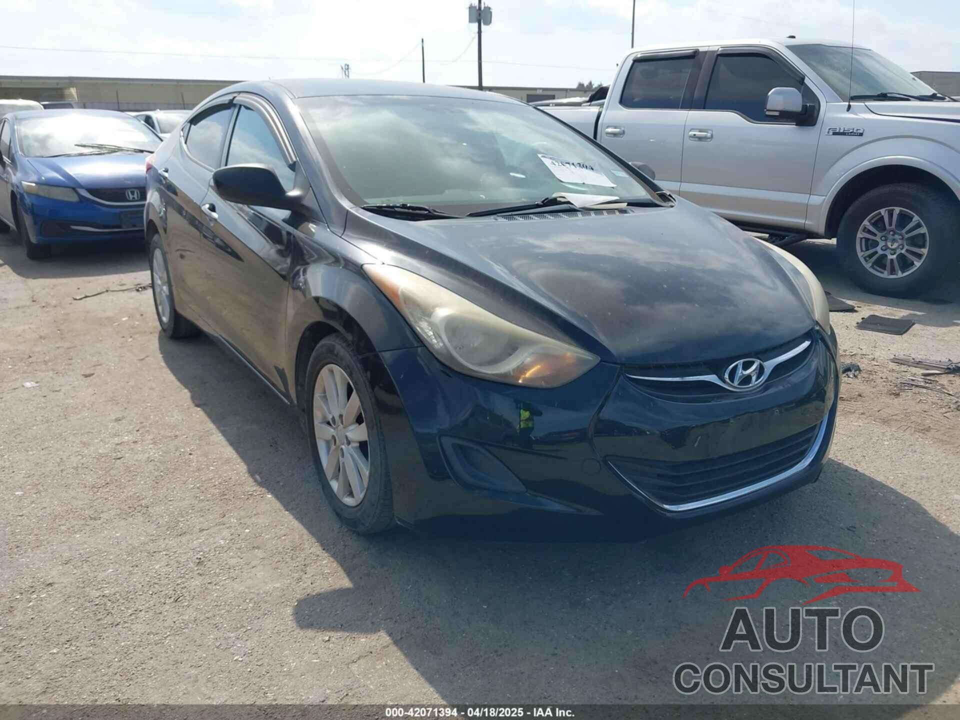 HYUNDAI ELANTRA 2011 - 5NPDH4AE0BH044341