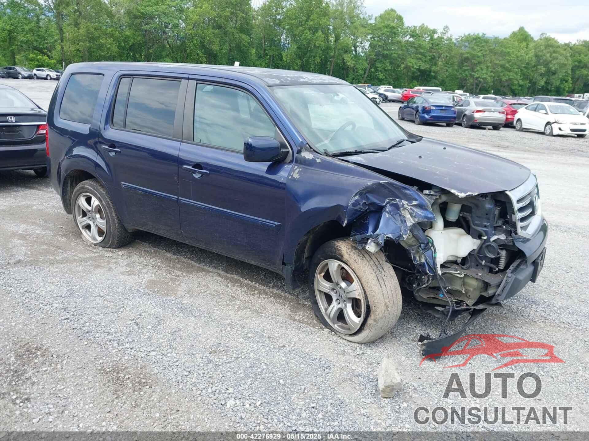 HONDA PILOT 2013 - 5FNYF4H4XDB003334