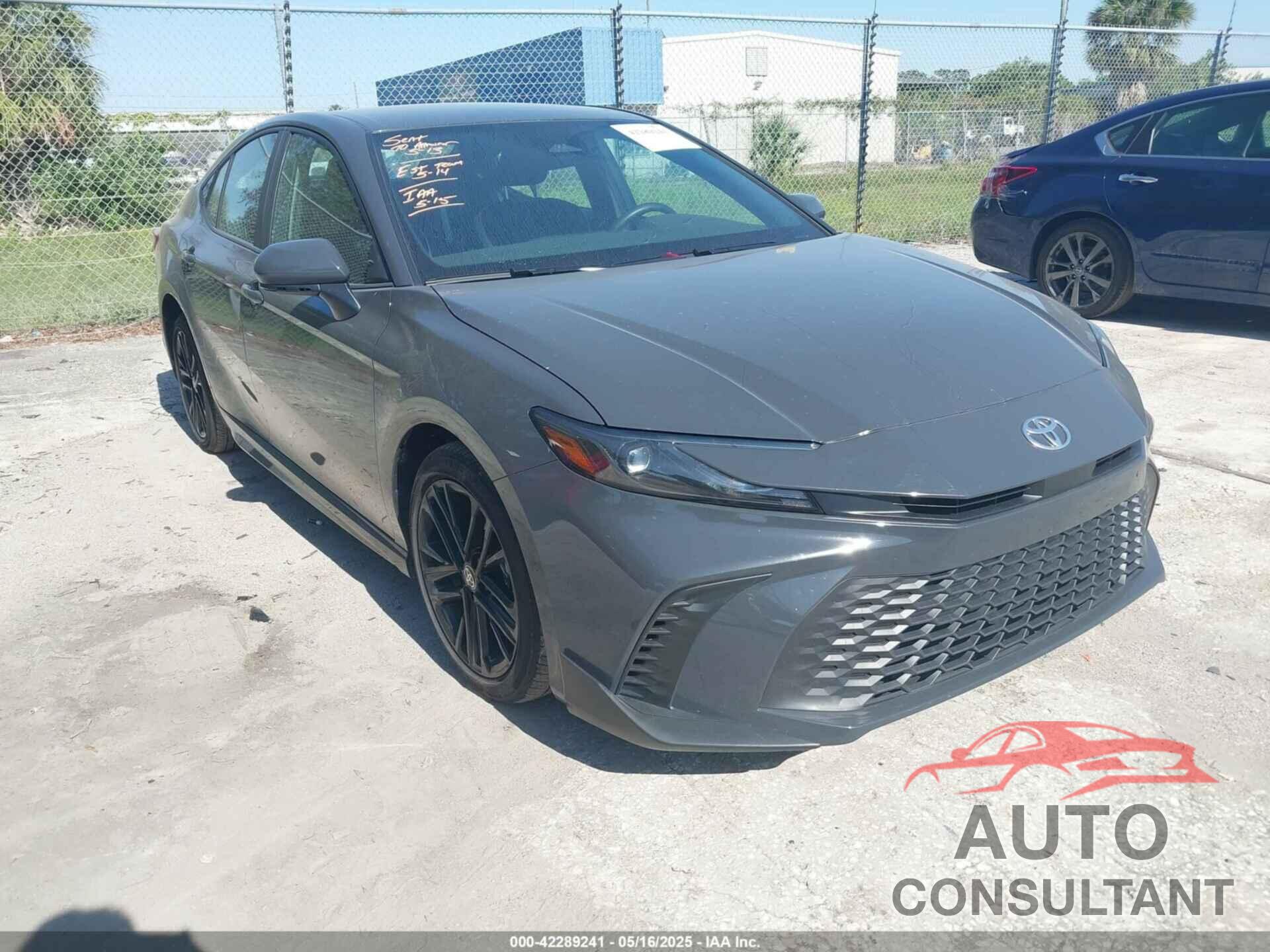 TOYOTA CAMRY 2025 - 4T1DAACKXSU060912