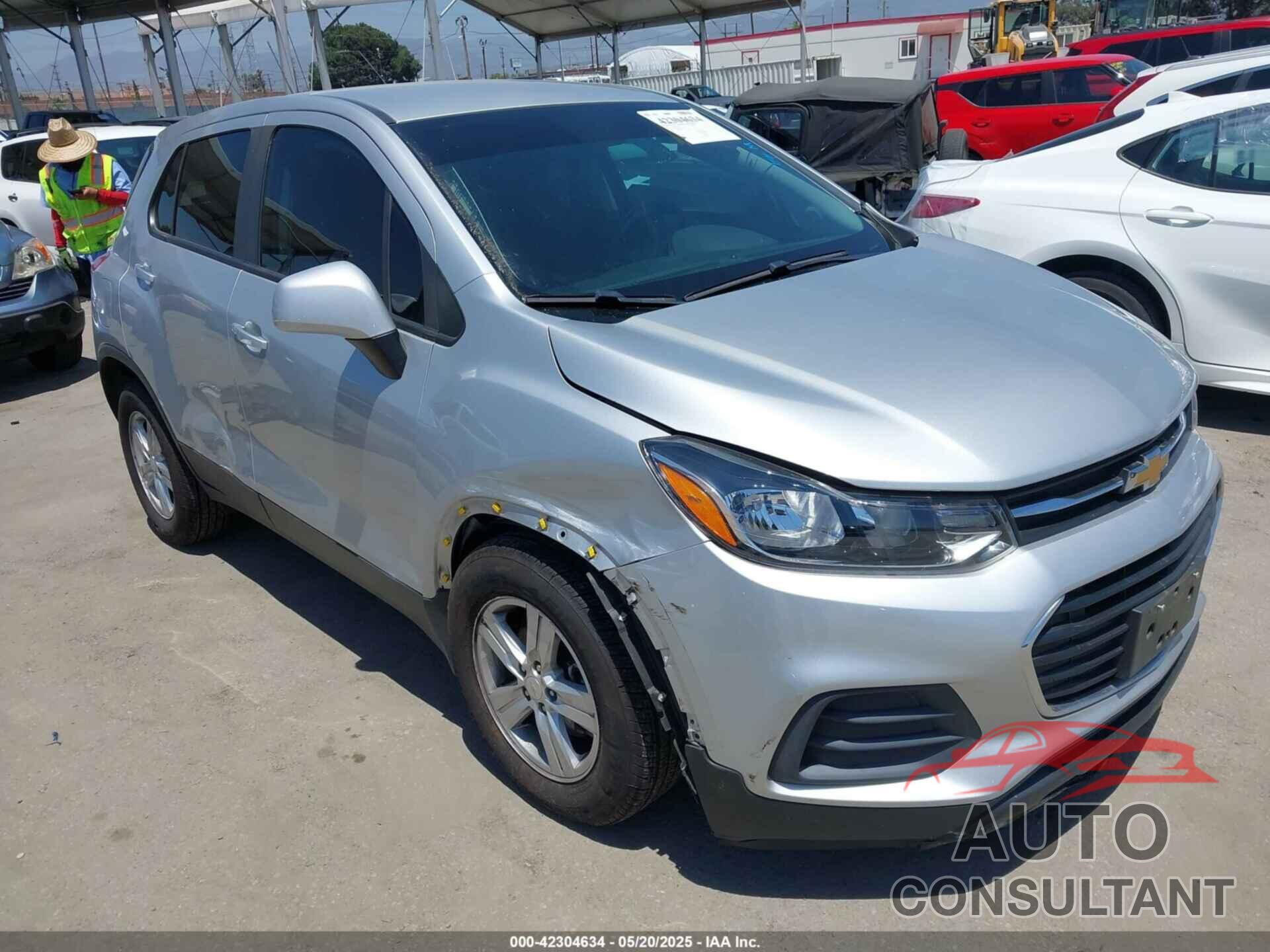 CHEVROLET TRAX 2022 - KL7CJKSM5NB542130