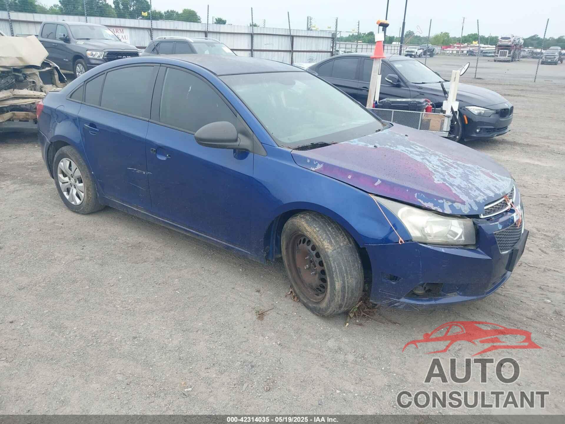 CHEVROLET CRUZE 2013 - 1G1PA5SH7D7169384