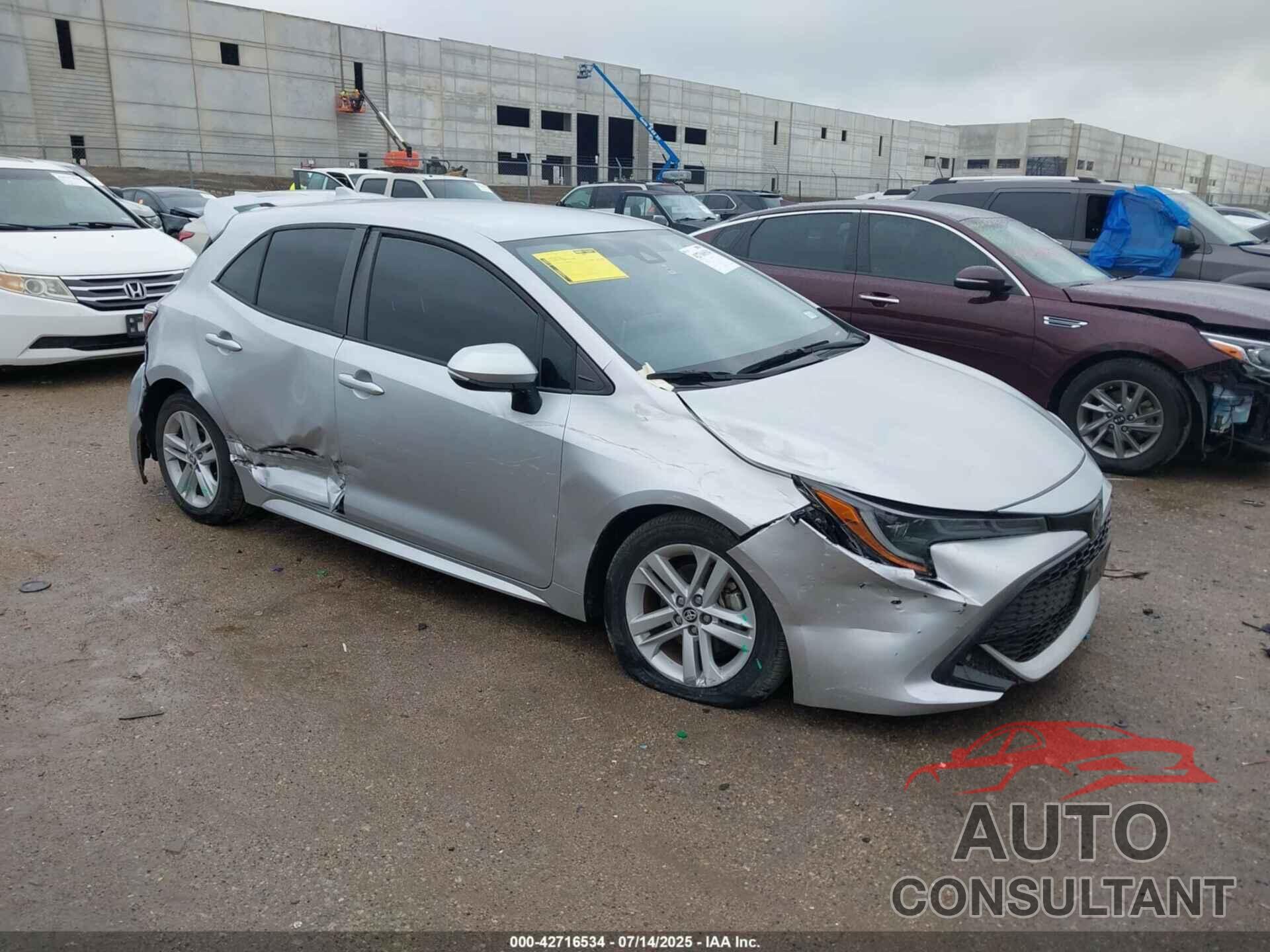TOYOTA COROLLA 2022 - JTND4MBE3N3178430