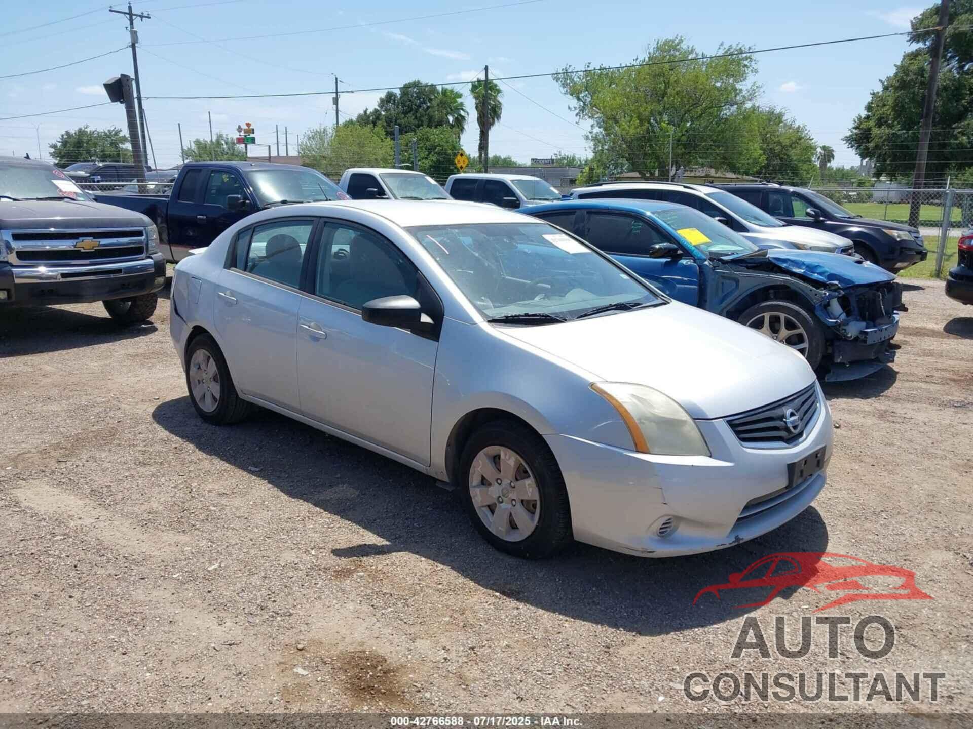 NISSAN SENTRA 2012 - 3N1AB6AP5CL649820