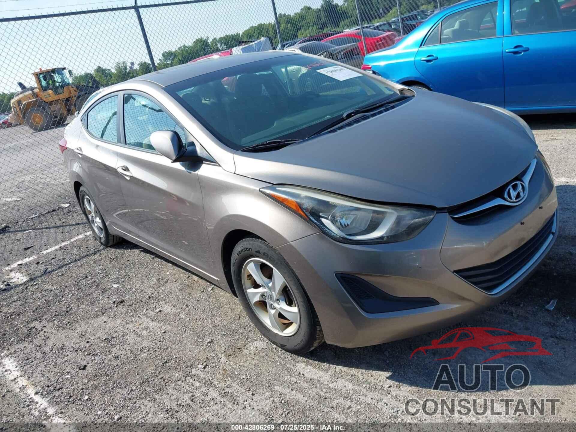 HYUNDAI ELANTRA 2014 - 5NPDH4AE8EH469505