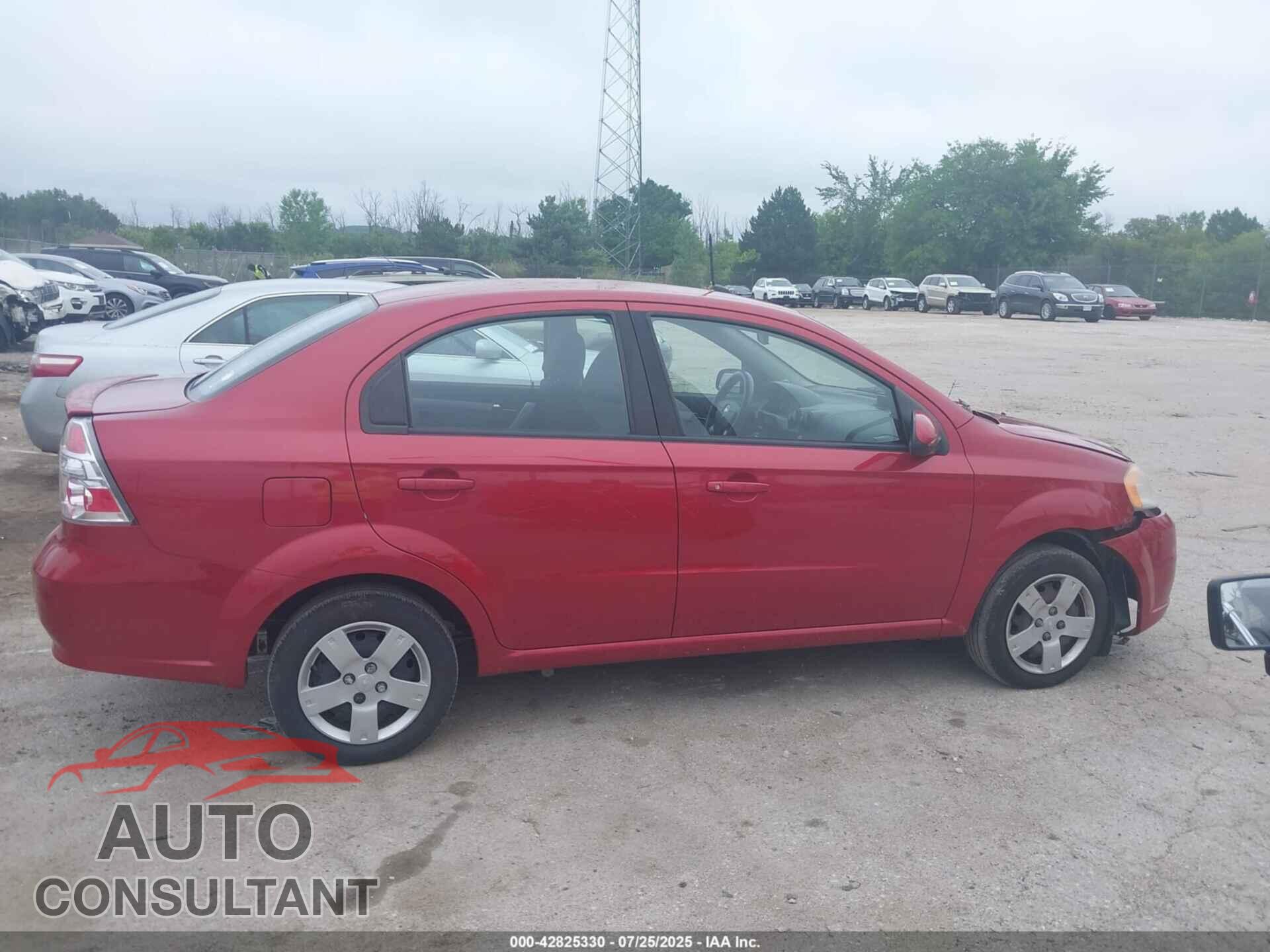CHEVROLET AVEO 2011 - KL1TD5DEXBB205182
