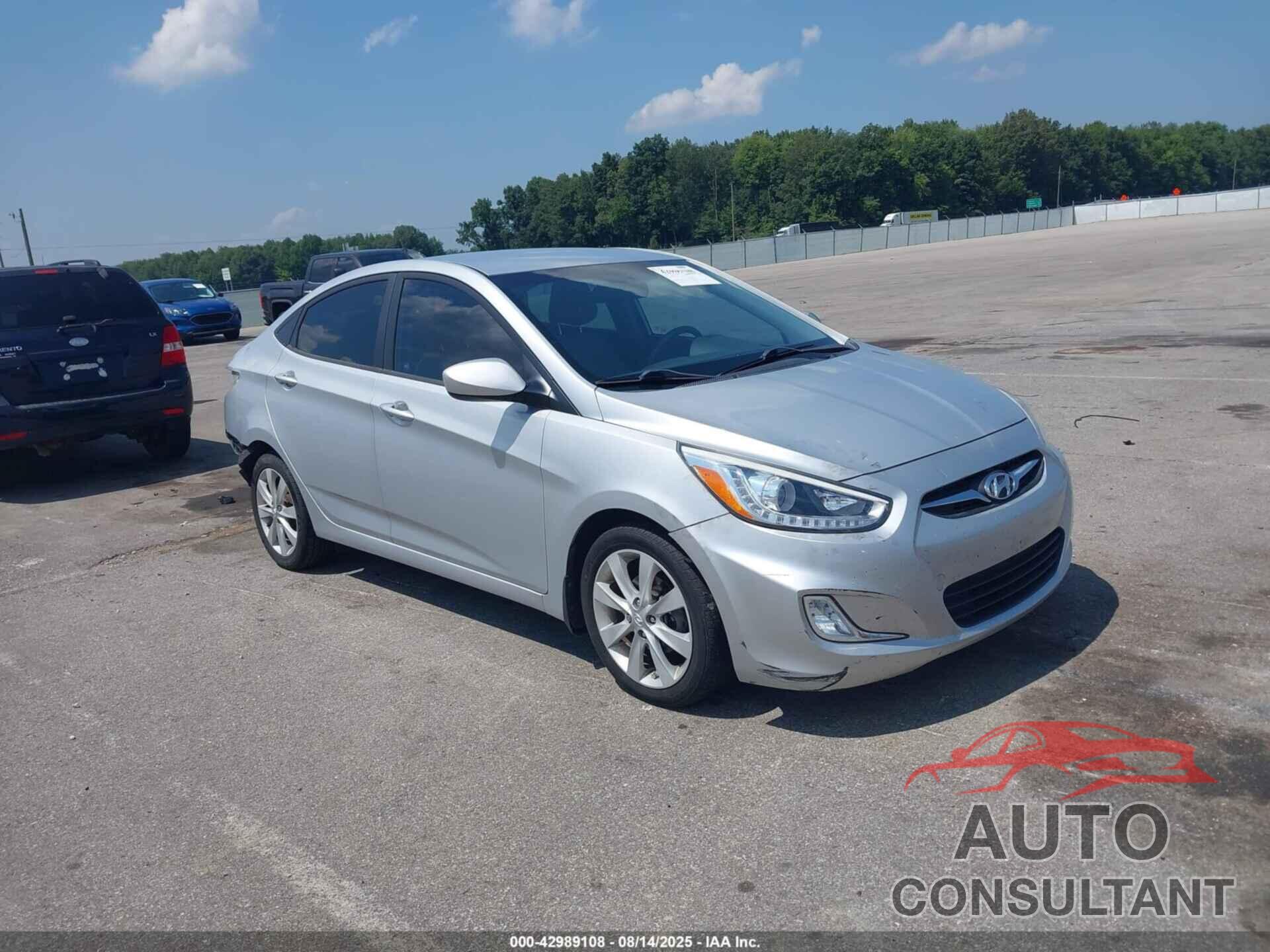 HYUNDAI ACCENT 2014 - KMHCU4AE4EU611647