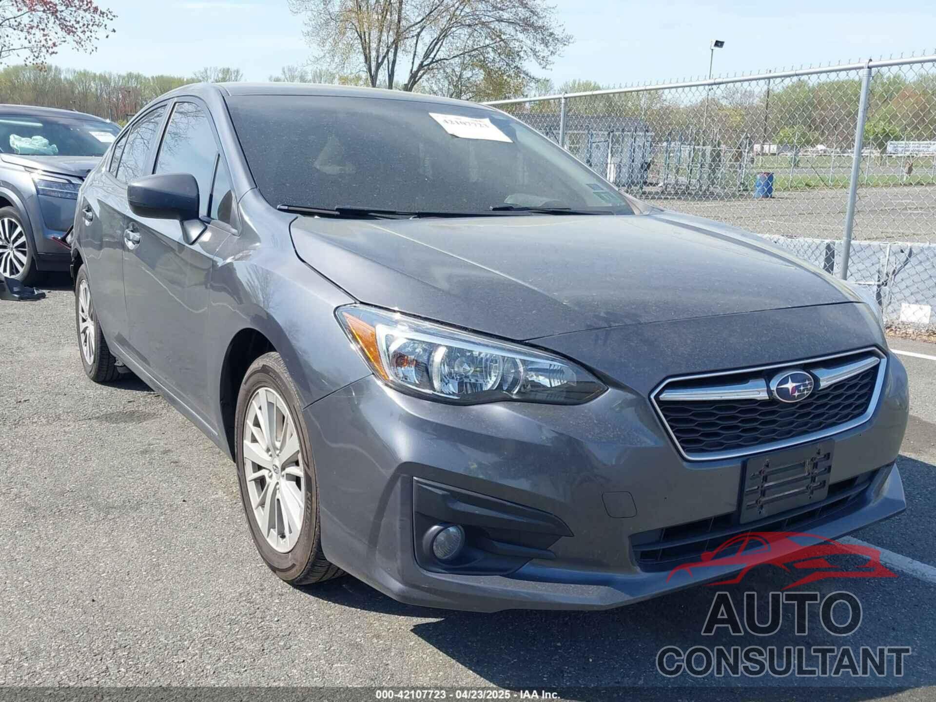 SUBARU IMPREZA 2018 - 4S3GKAD62J3619941