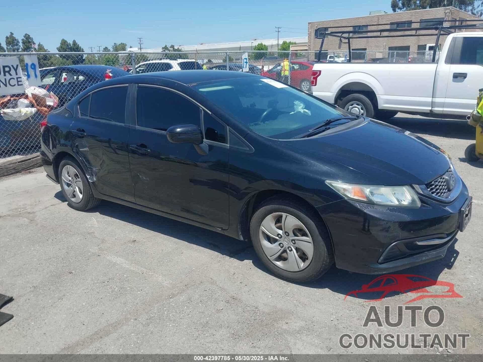 HONDA CIVIC 2015 - 19XFB2F53FE705166