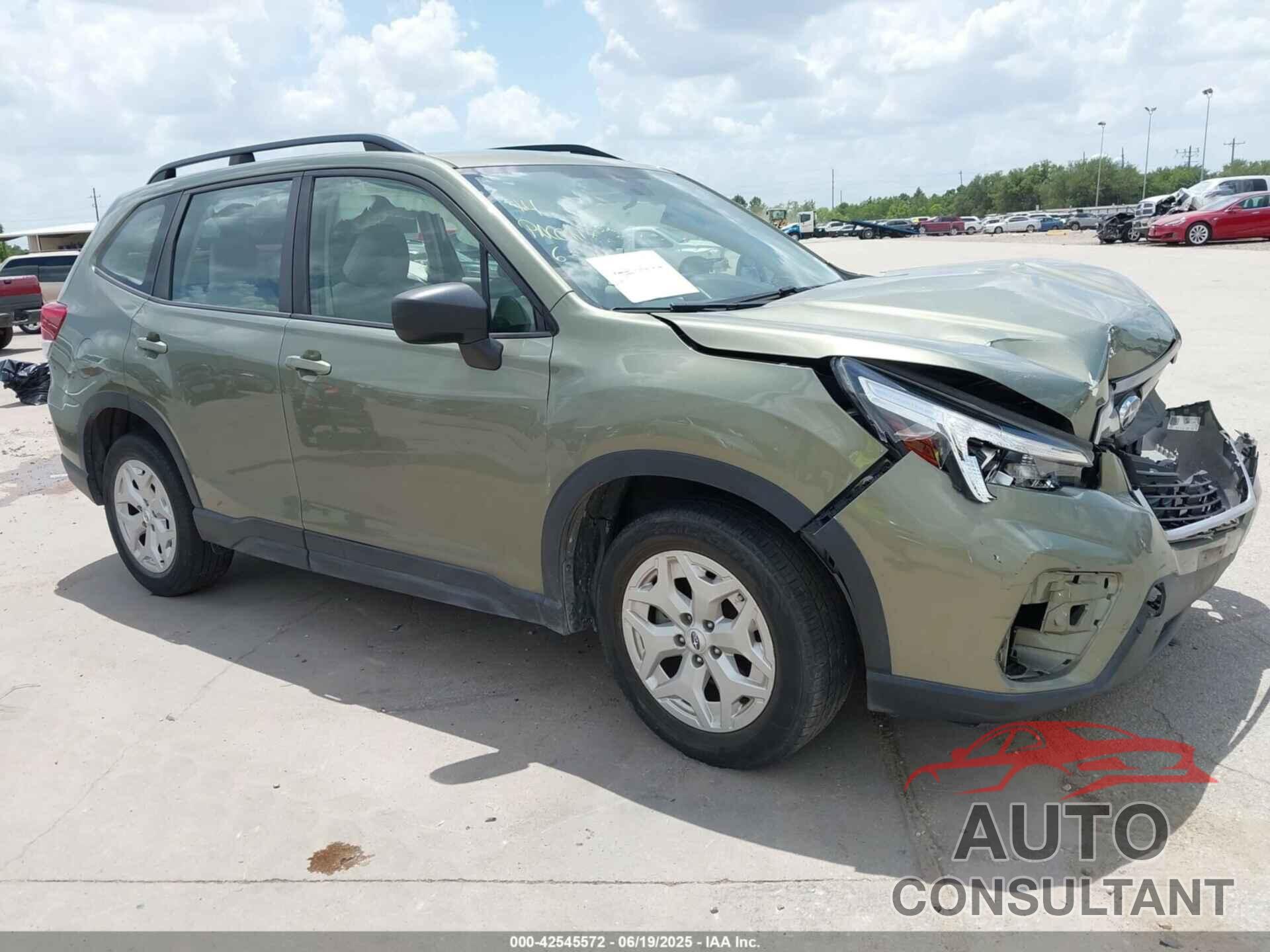 SUBARU FORESTER 2019 - JF2SKACC1KH544950