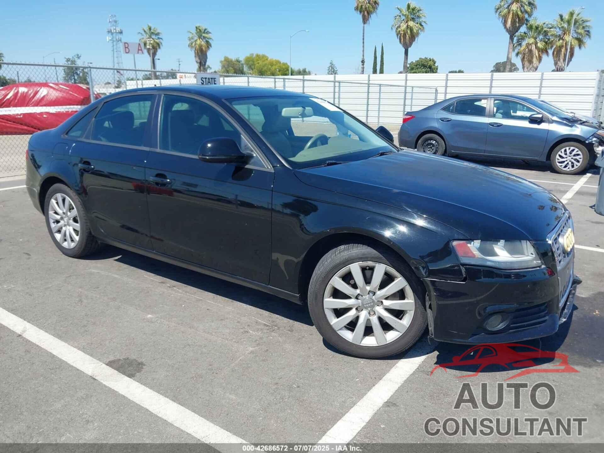 AUDI A4 2009 - WAULF78K09N010342