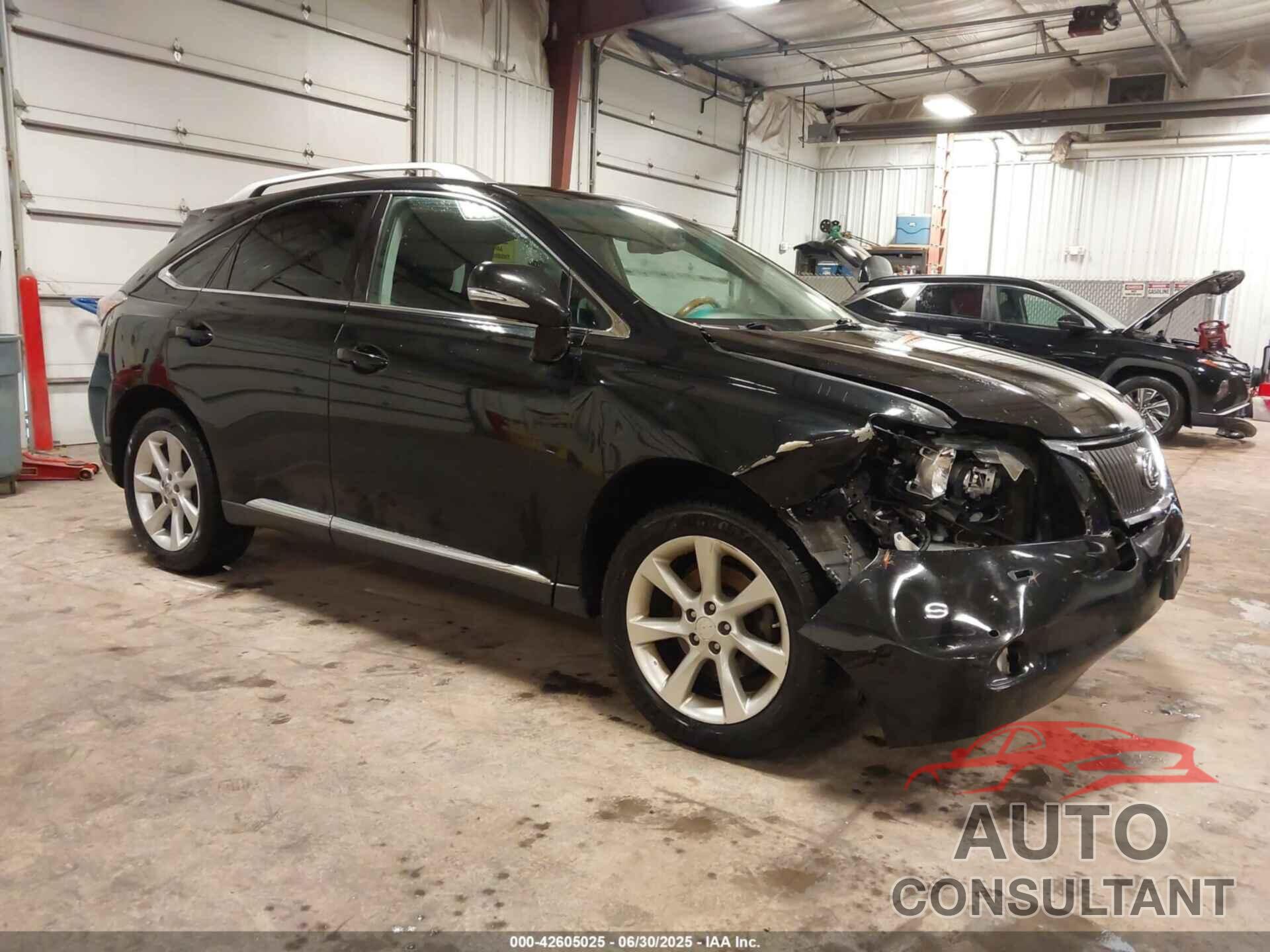 LEXUS RX 350 2010 - 2T2BK1BAXAC002601