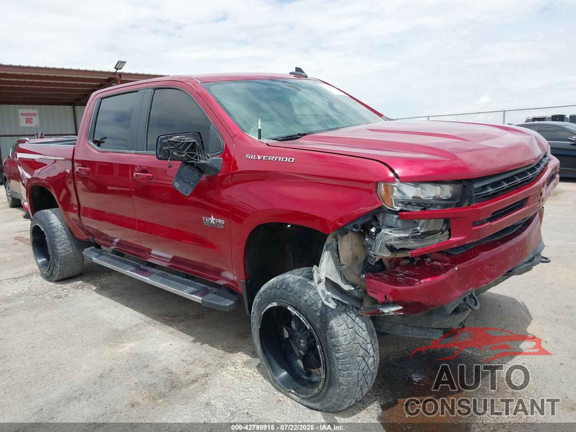 CHEVROLET SILVERADO 1500 2020 - 3GCPWDED3LG238067