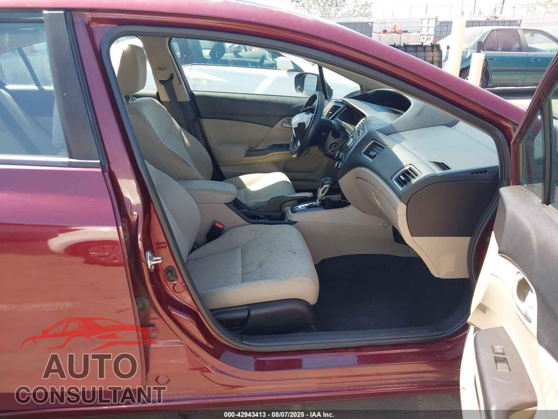 HONDA CIVIC 2015 - 2HGFB2F53FH547062