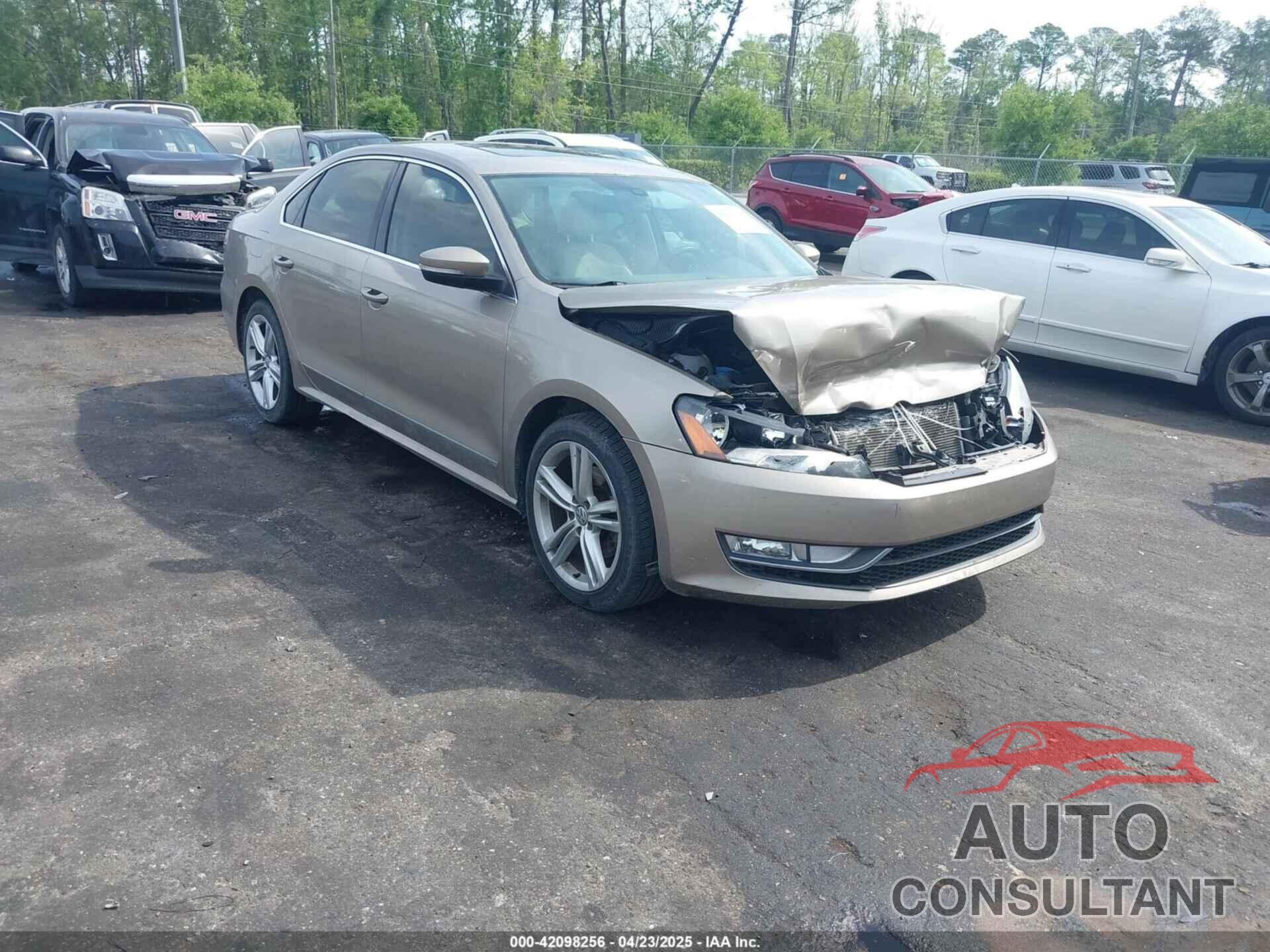 VOLKSWAGEN PASSAT 2015 - 1VWCV7A33FC025205