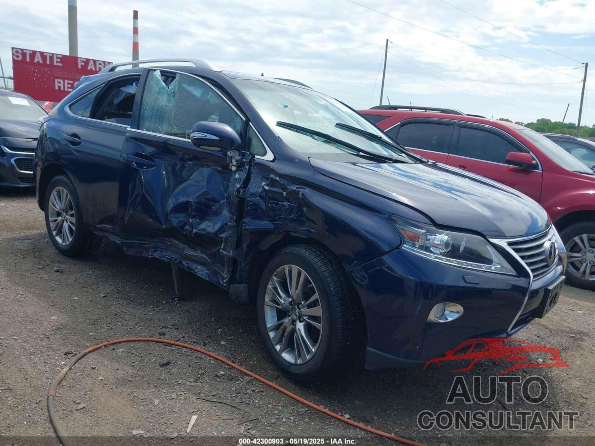 LEXUS RX 350 2014 - JTJBK1BAXE2464257