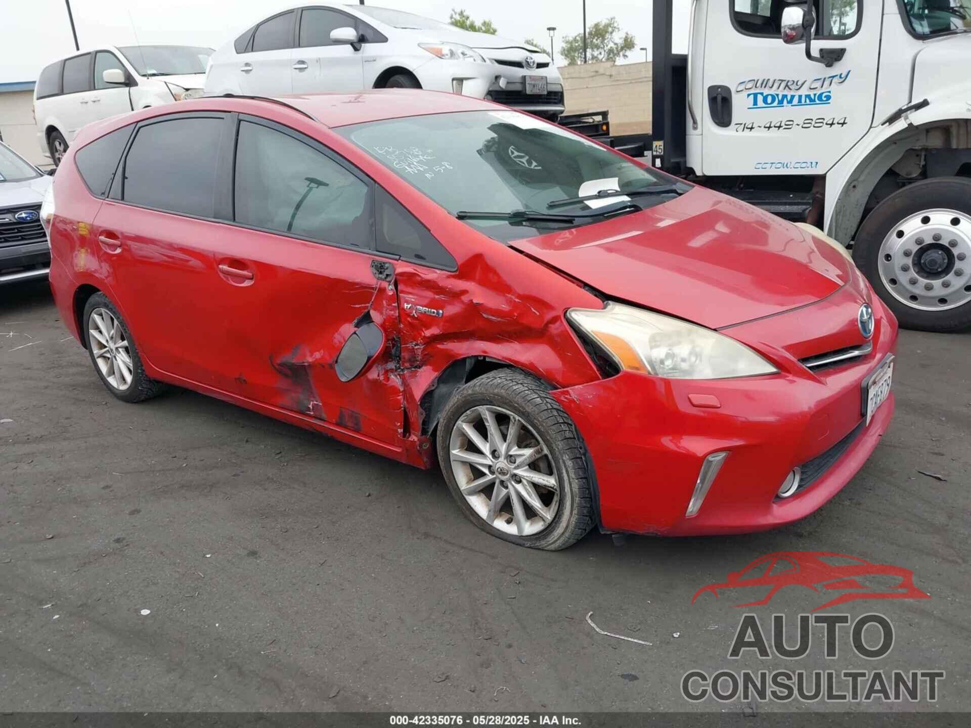 TOYOTA PRIUS V 2014 - JTDZN3EU8E3320808