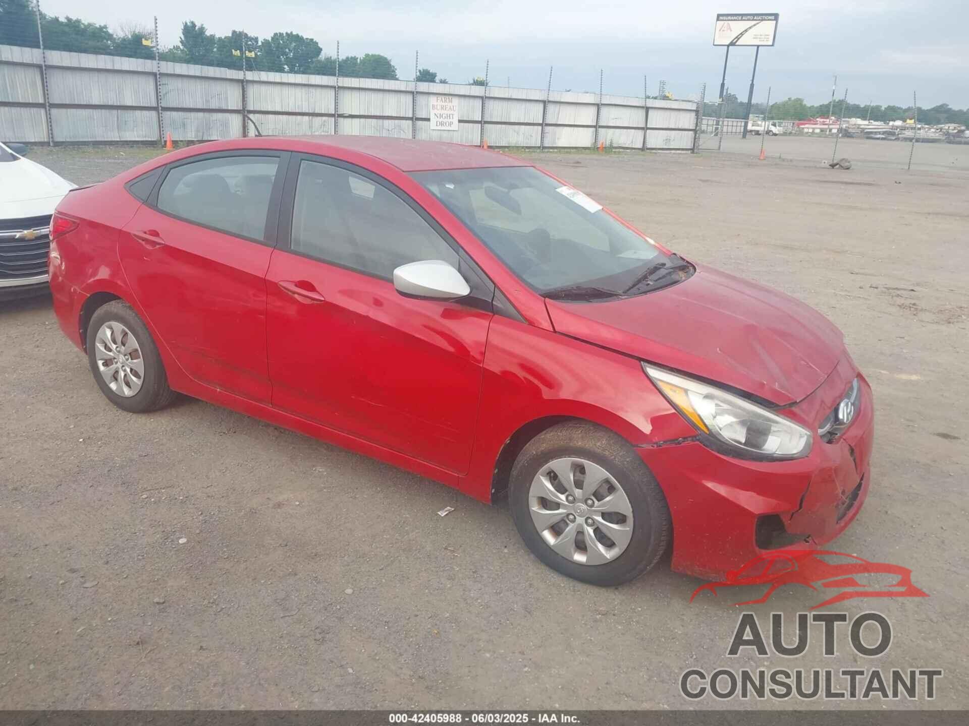 HYUNDAI ACCENT 2016 - KMHCT4AE2GU985387