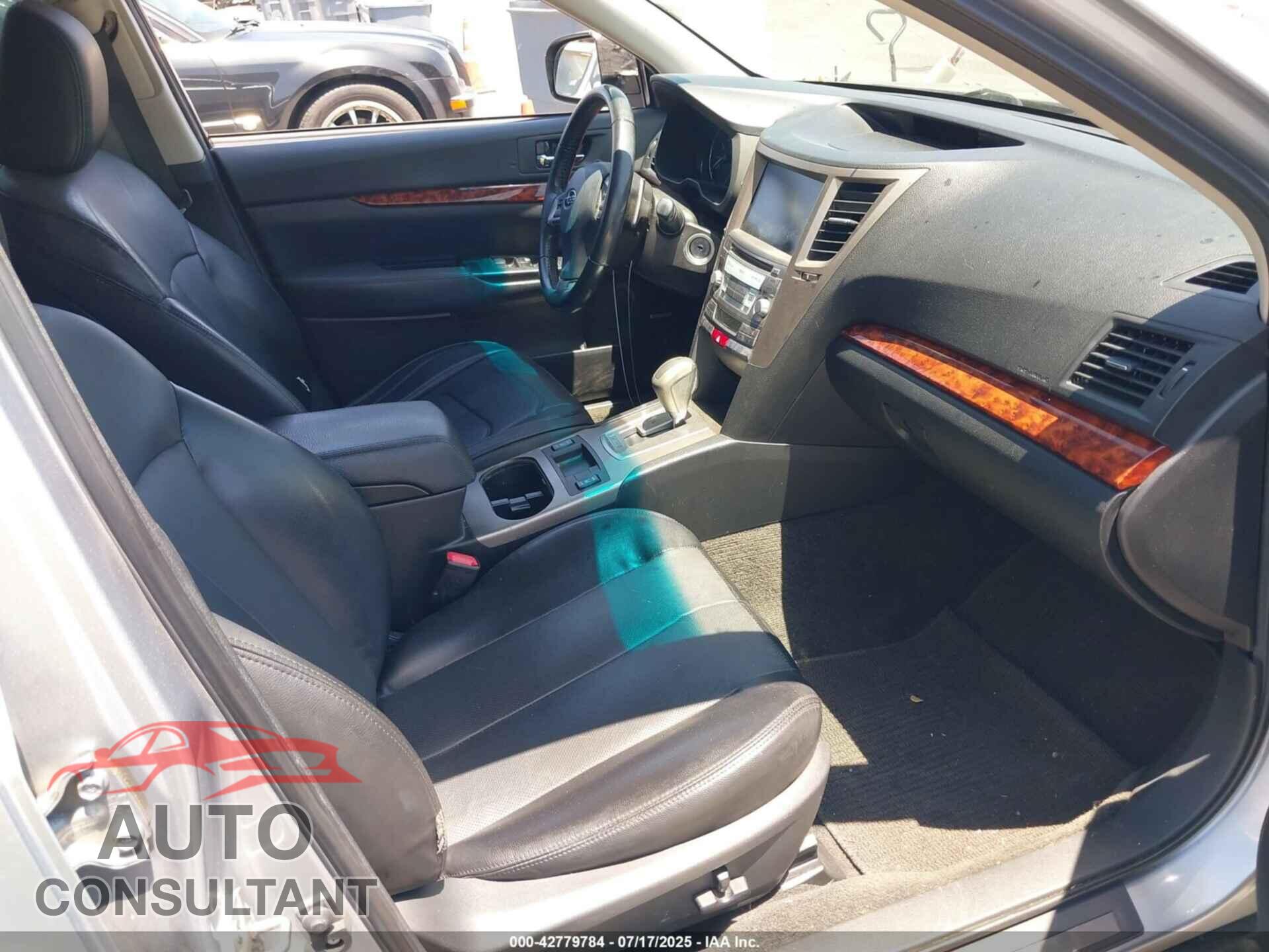 SUBARU OUTBACK 2012 - 4S4BRBLCXC3204741