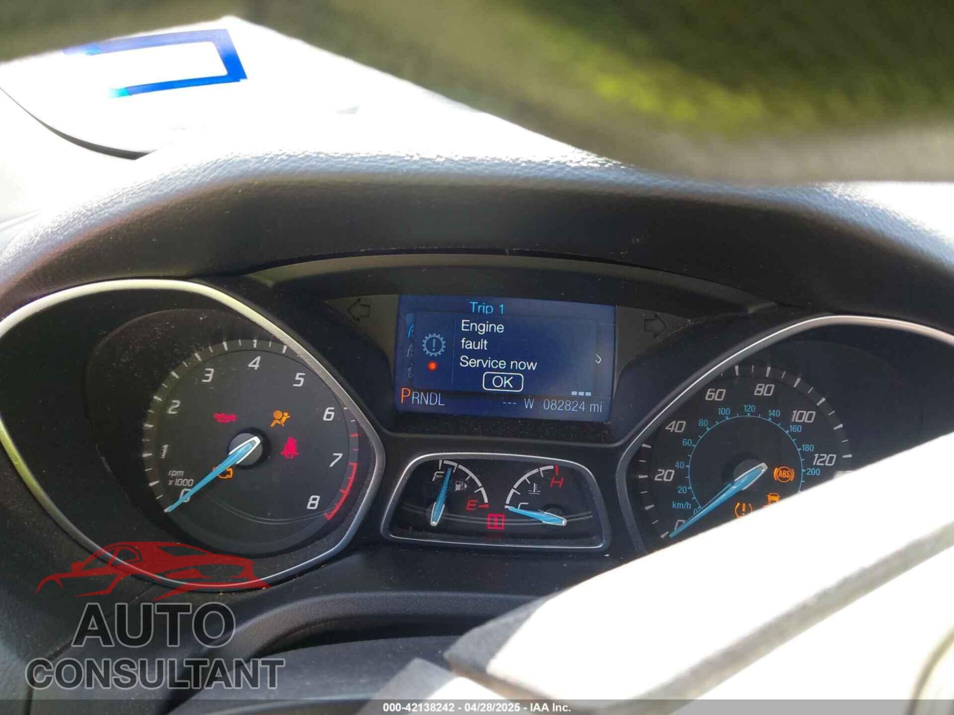 FORD FOCUS 2013 - 1FADP3F26DL372699