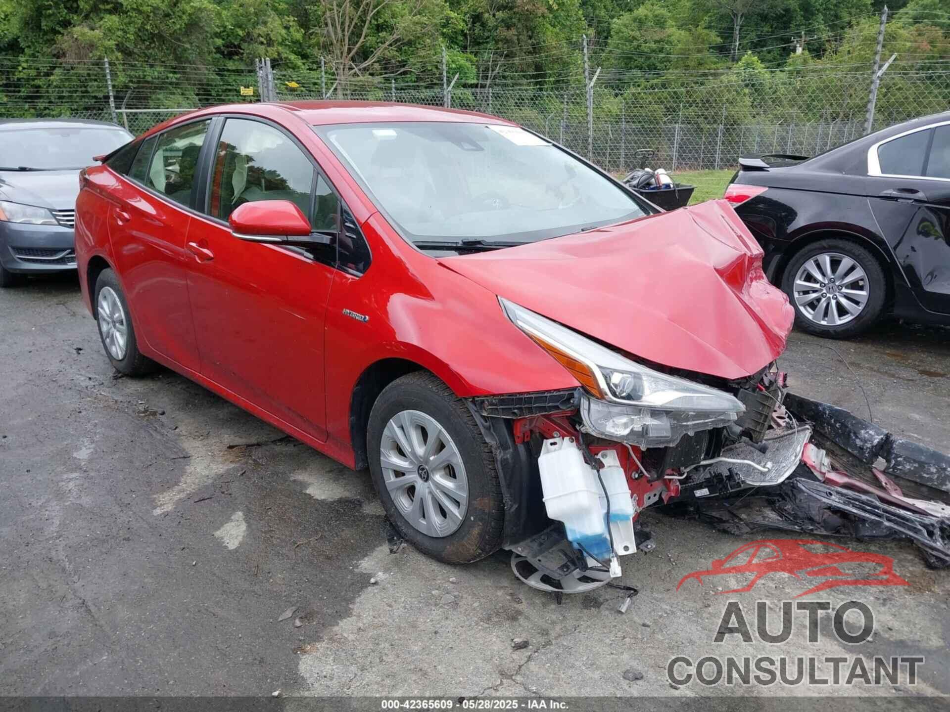 TOYOTA PRIUS 2019 - JTDKARFU0K3091552