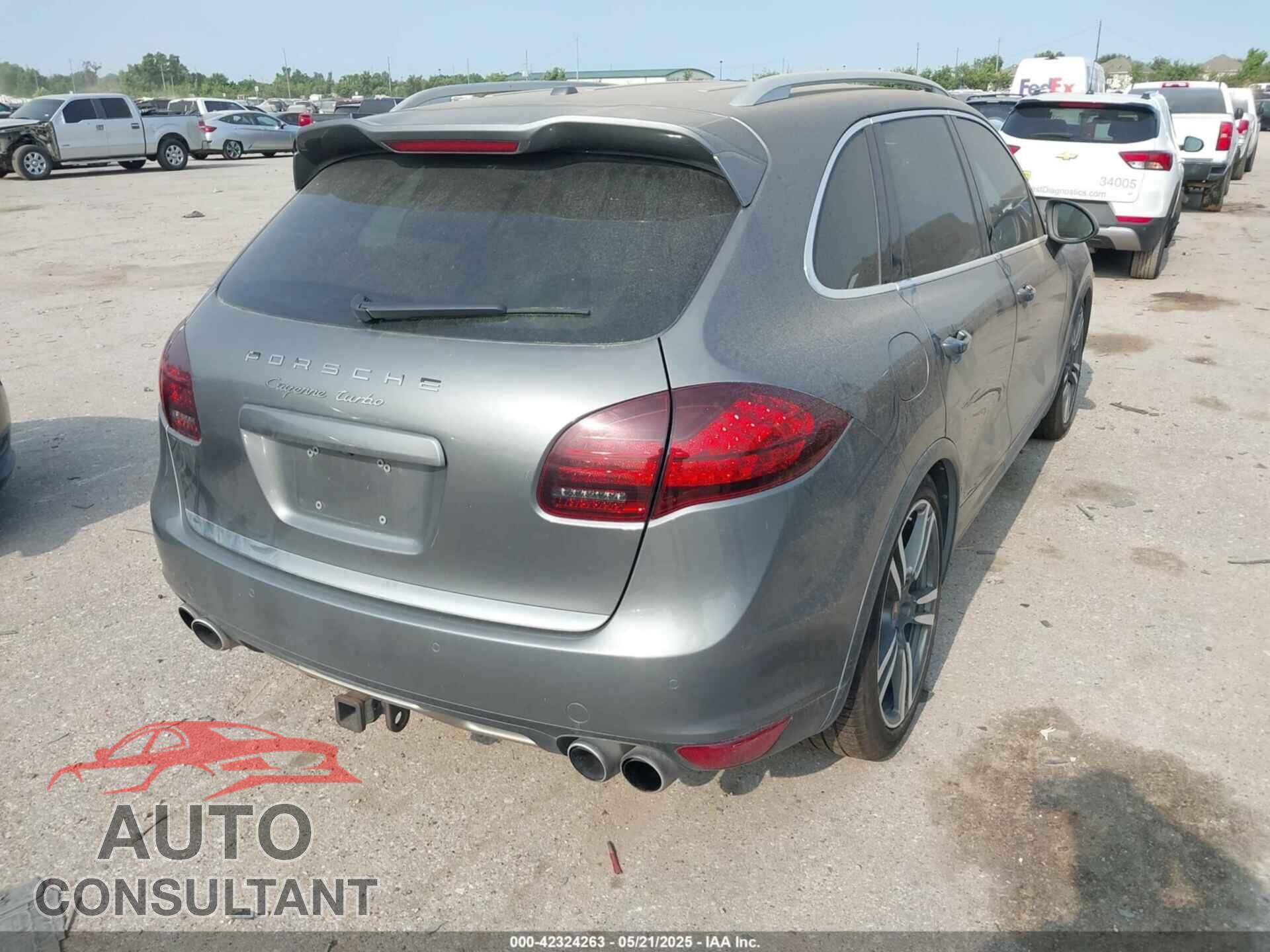 PORSCHE CAYENNE 2012 - WP1AC2A29CLA80486
