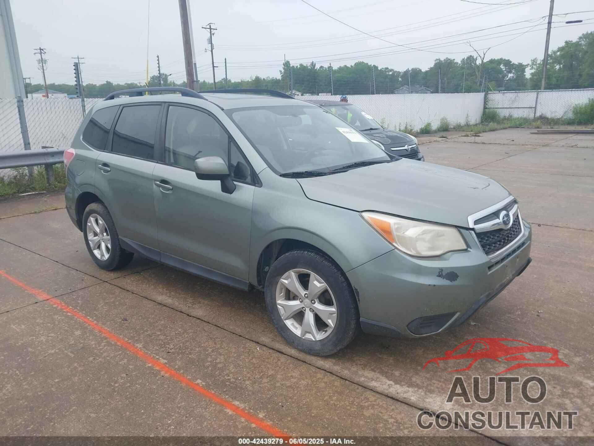 SUBARU FORESTER 2014 - JF2SJAEC3EH465803