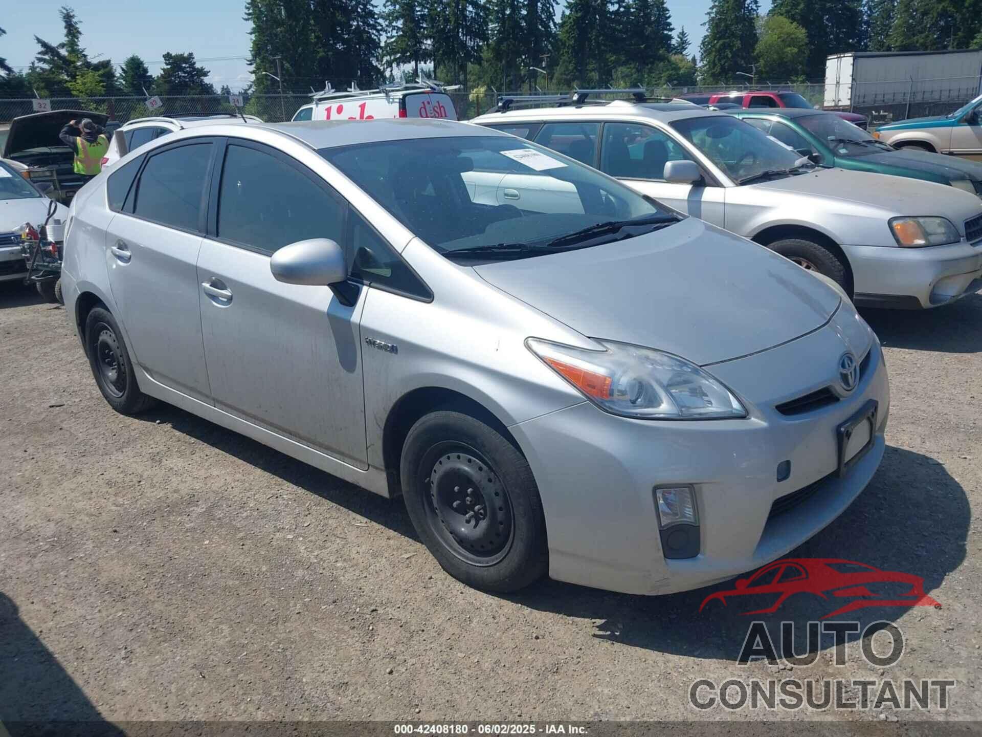 TOYOTA PRIUS 2011 - JTDKN3DU9B0272428