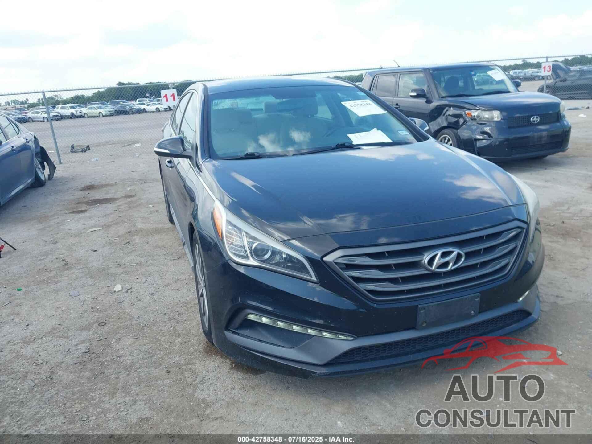 HYUNDAI SONATA 2016 - 5NPE34AF7GH434050