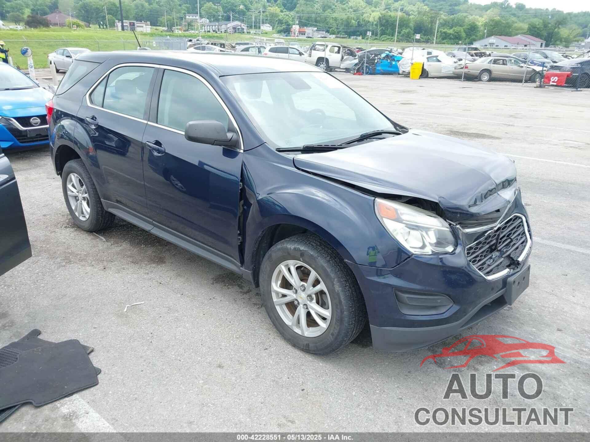 CHEVROLET EQUINOX 2017 - 2GNFLEEK9H6286708