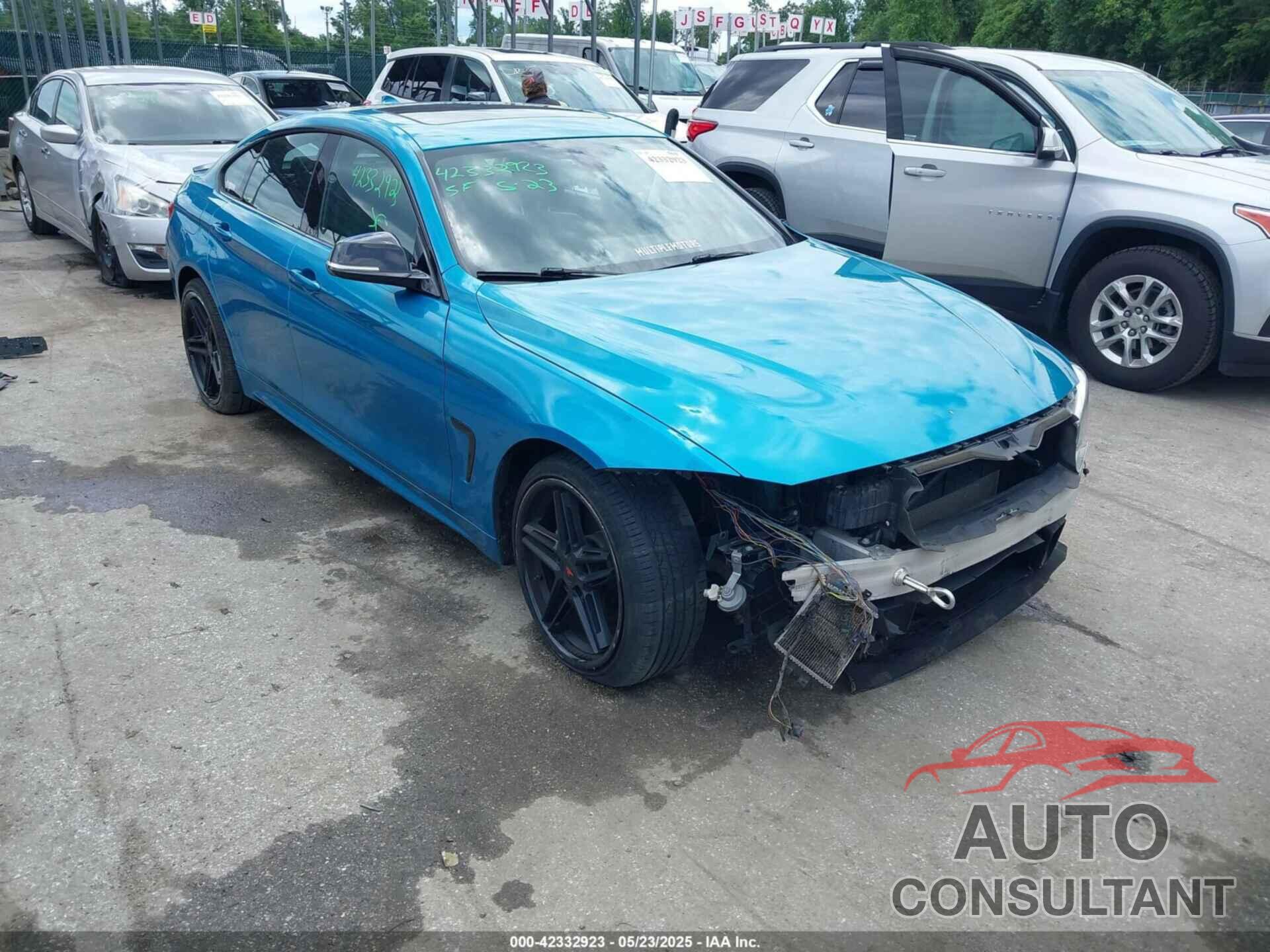 BMW 440I GRAN COUPE 2019 - WBA4J7C58KBM76628