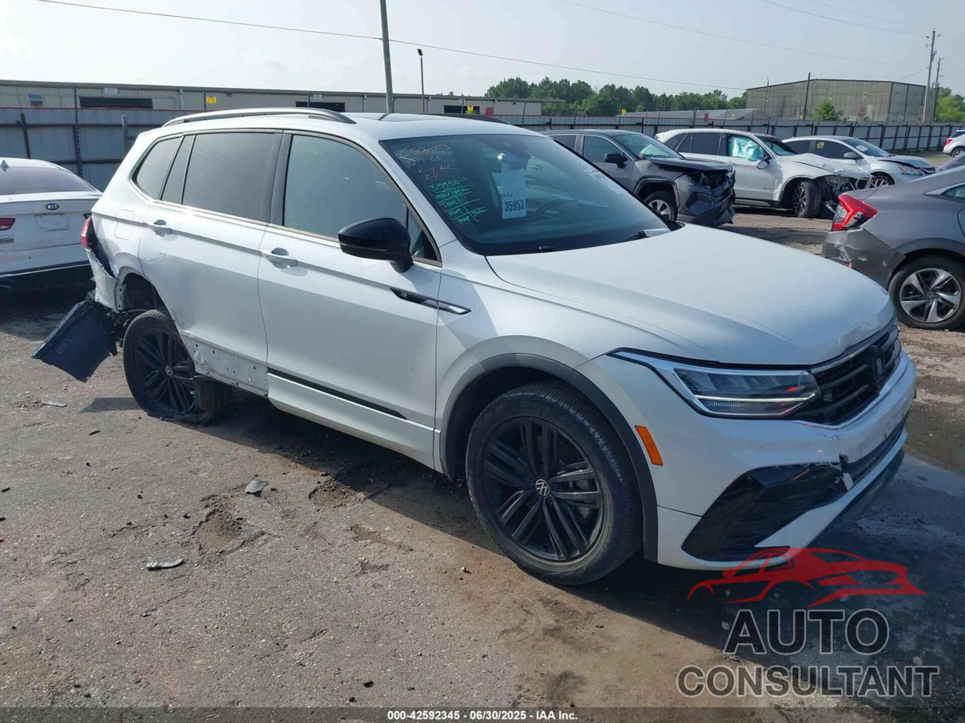 VOLKSWAGEN TIGUAN 2022 - 3VVCB7AX7NM140435