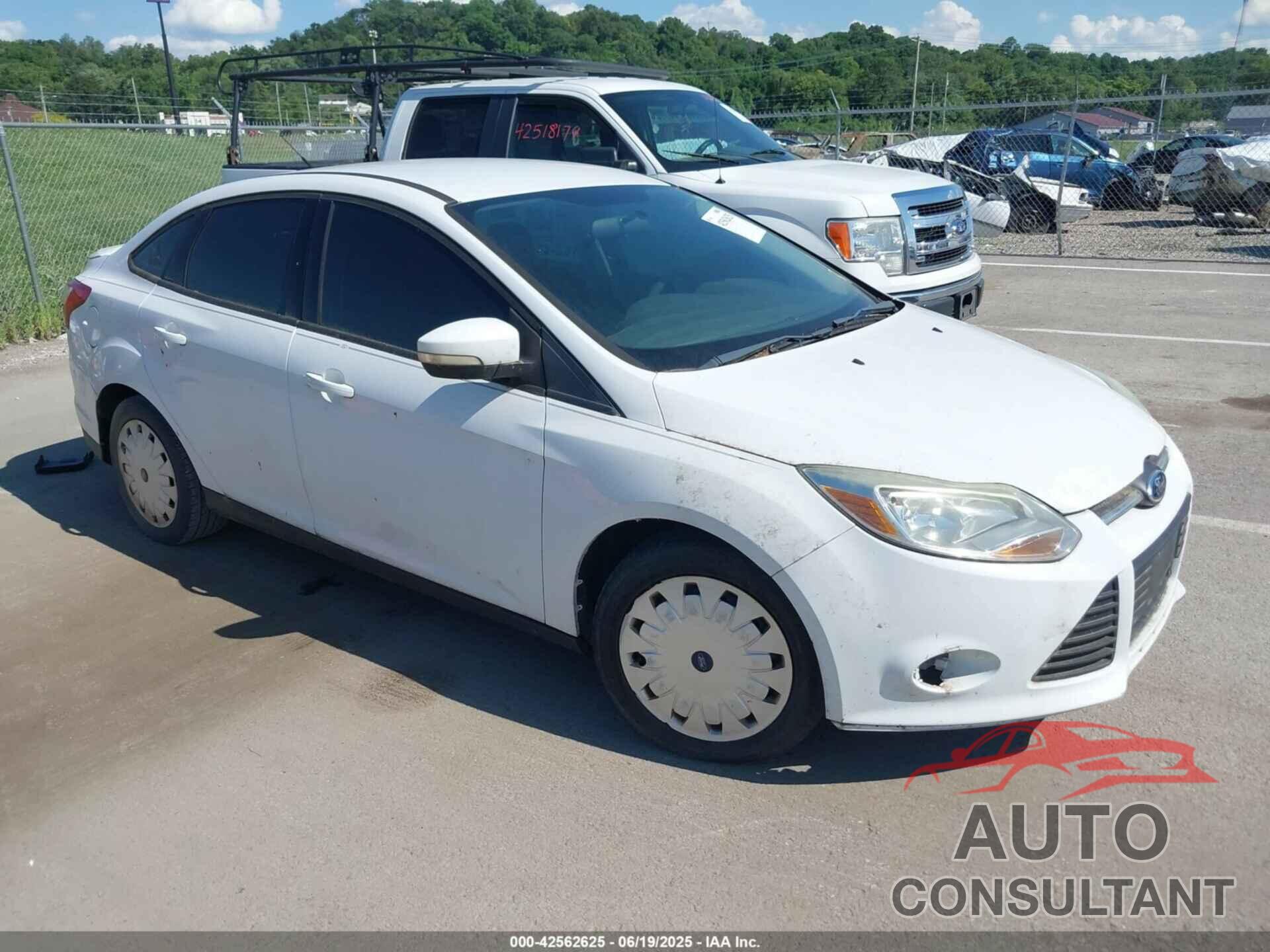 FORD FOCUS 2013 - 1FADP3F24DL144698