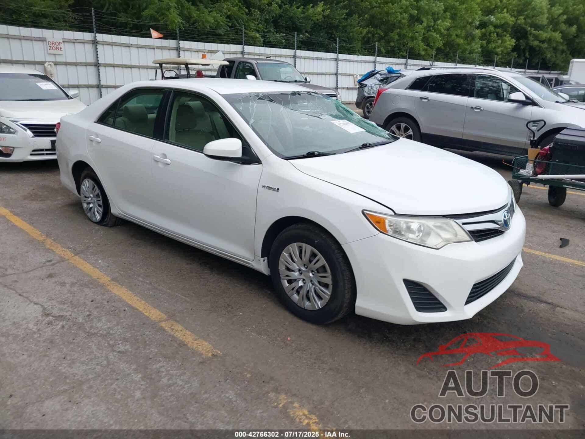 TOYOTA CAMRY 2012 - 4T1BD1FK5CU046718