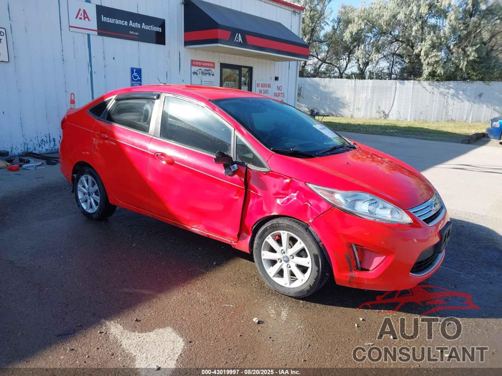 FORD FIESTA 2012 - 3FADP4CJ5CM208262