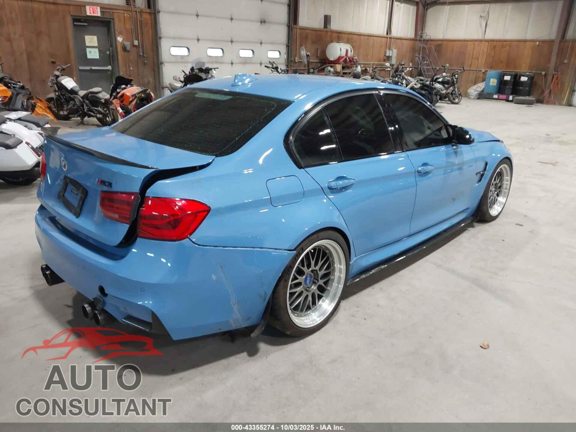 BMW M3 2016 - WBS8M9C53G5G41736