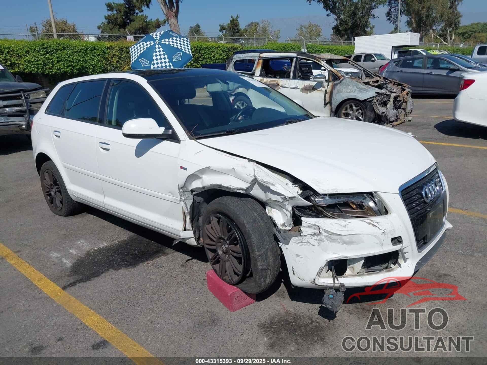 AUDI A3 2012 - WAUKEAFM5CA128577