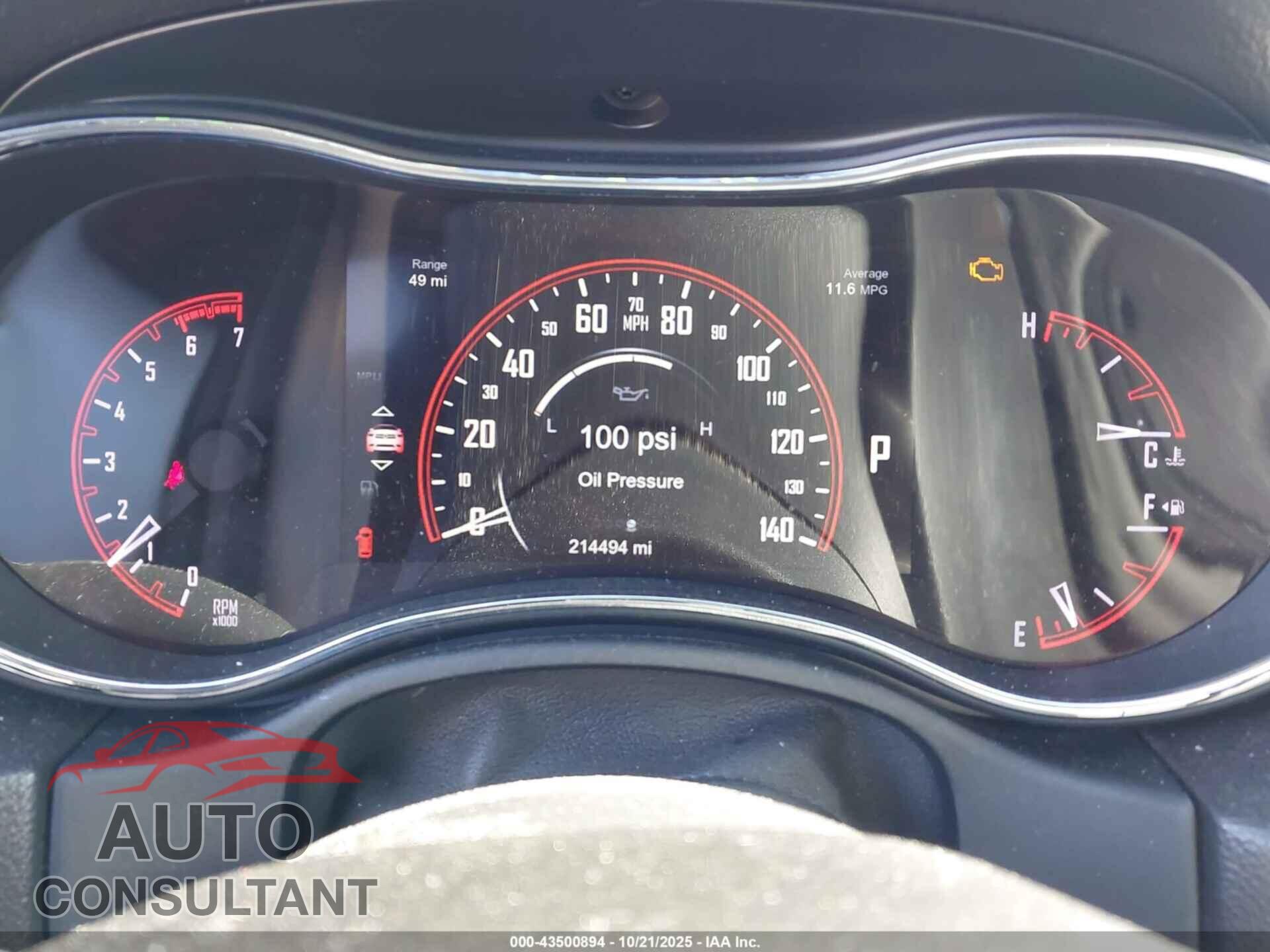 DODGE DURANGO 2014 - 1C4SDHCT9EC438121