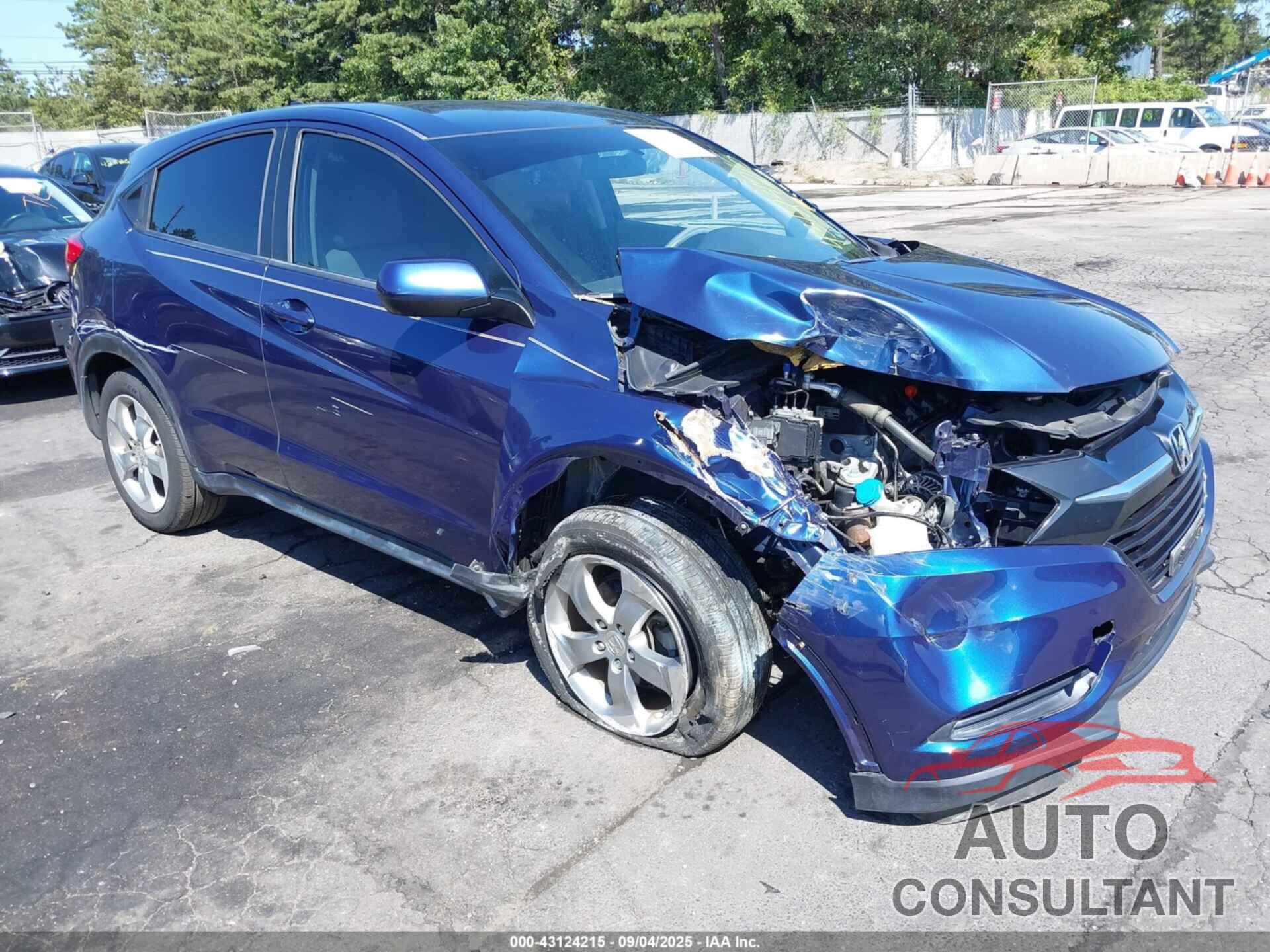 HONDA HR-V 2017 - 3CZRU5H36HG701795