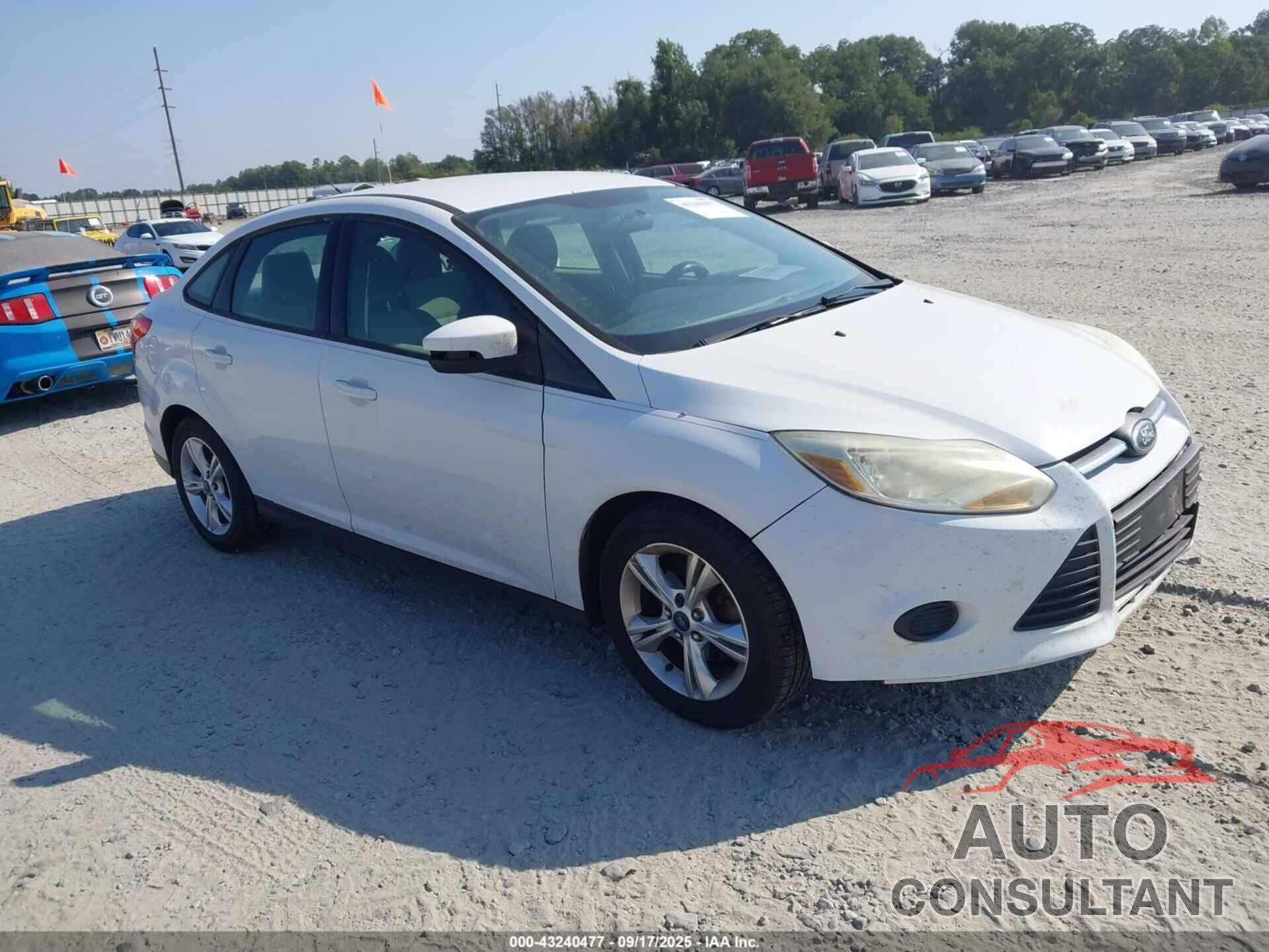 FORD FOCUS 2013 - 1FADP3F25DL181517