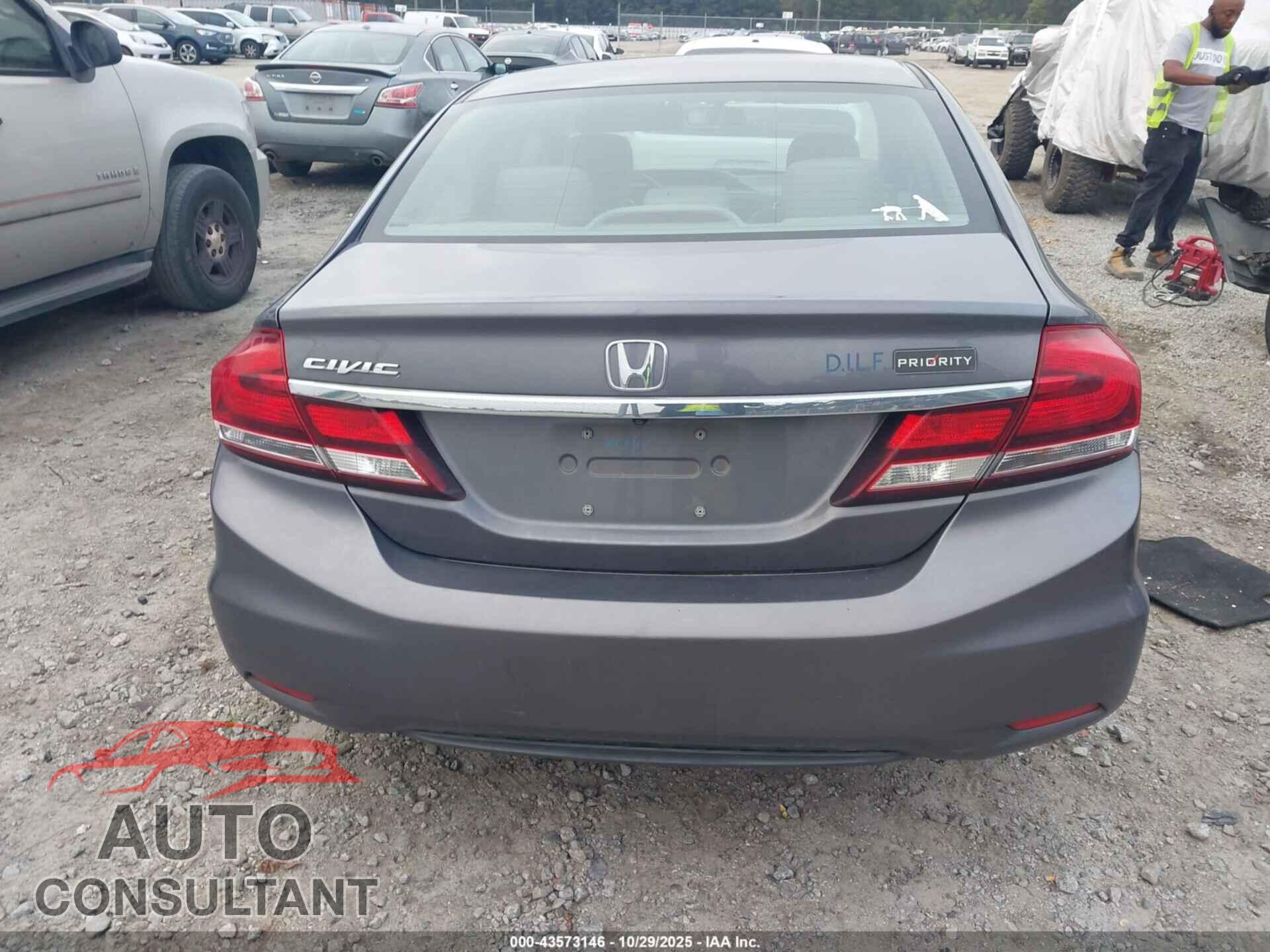 HONDA CIVIC 2015 - 19XFB2F99FE229489