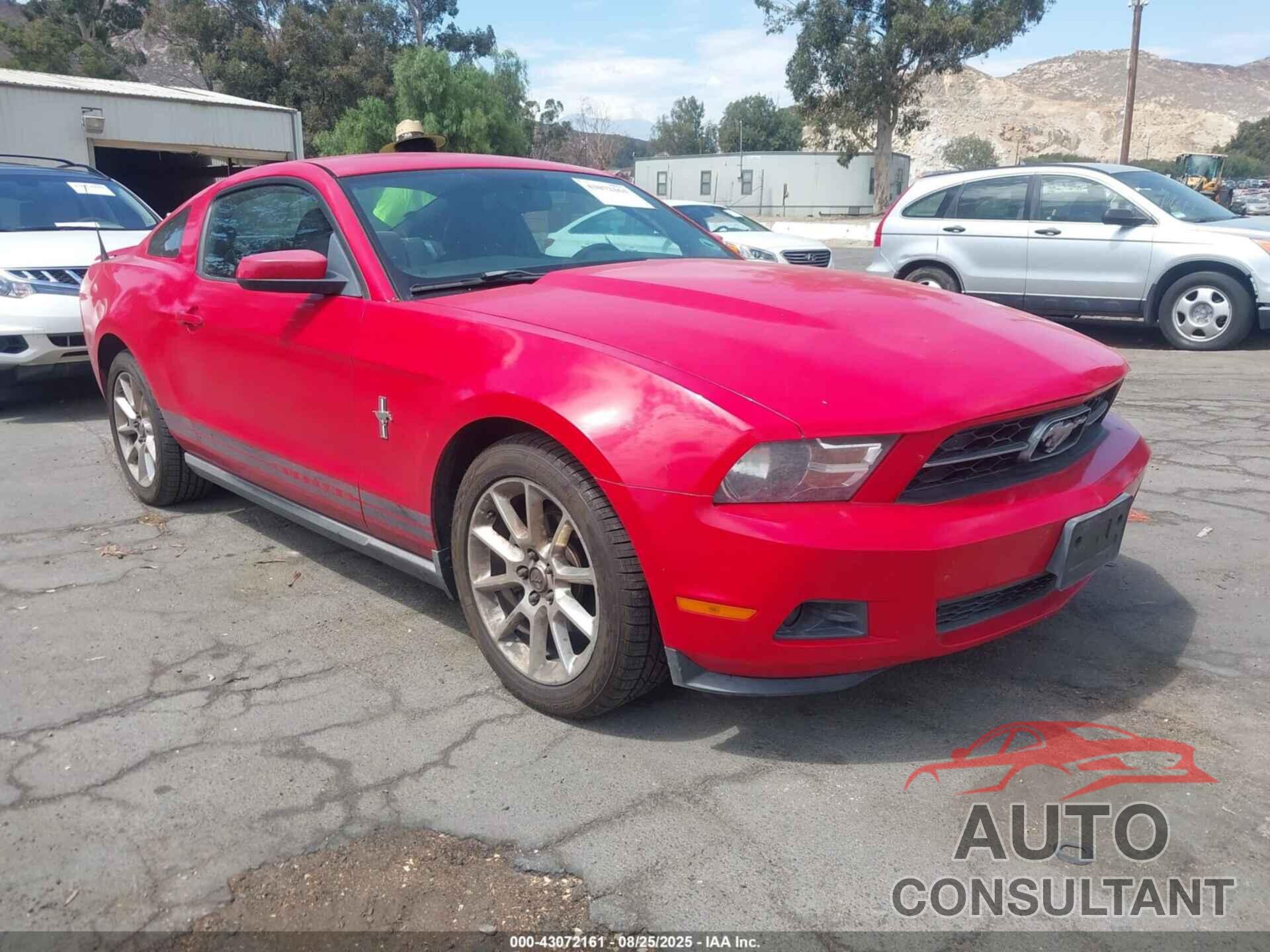 FORD MUSTANG 2010 - 1ZVBP8AN4A5132452