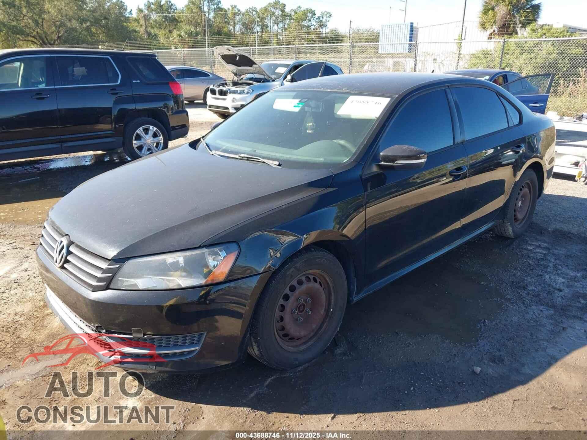 VOLKSWAGEN PASSAT 2015 - 1VWAT7A37FC089664